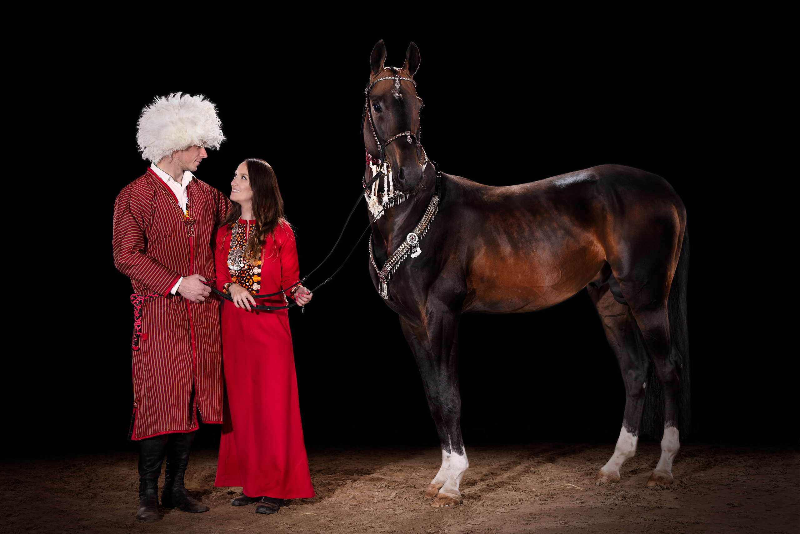 Конные фотосессии с использованием студийного оборудования. Mrs.Aquarelia Конный фотограф Марианна Леонтьева