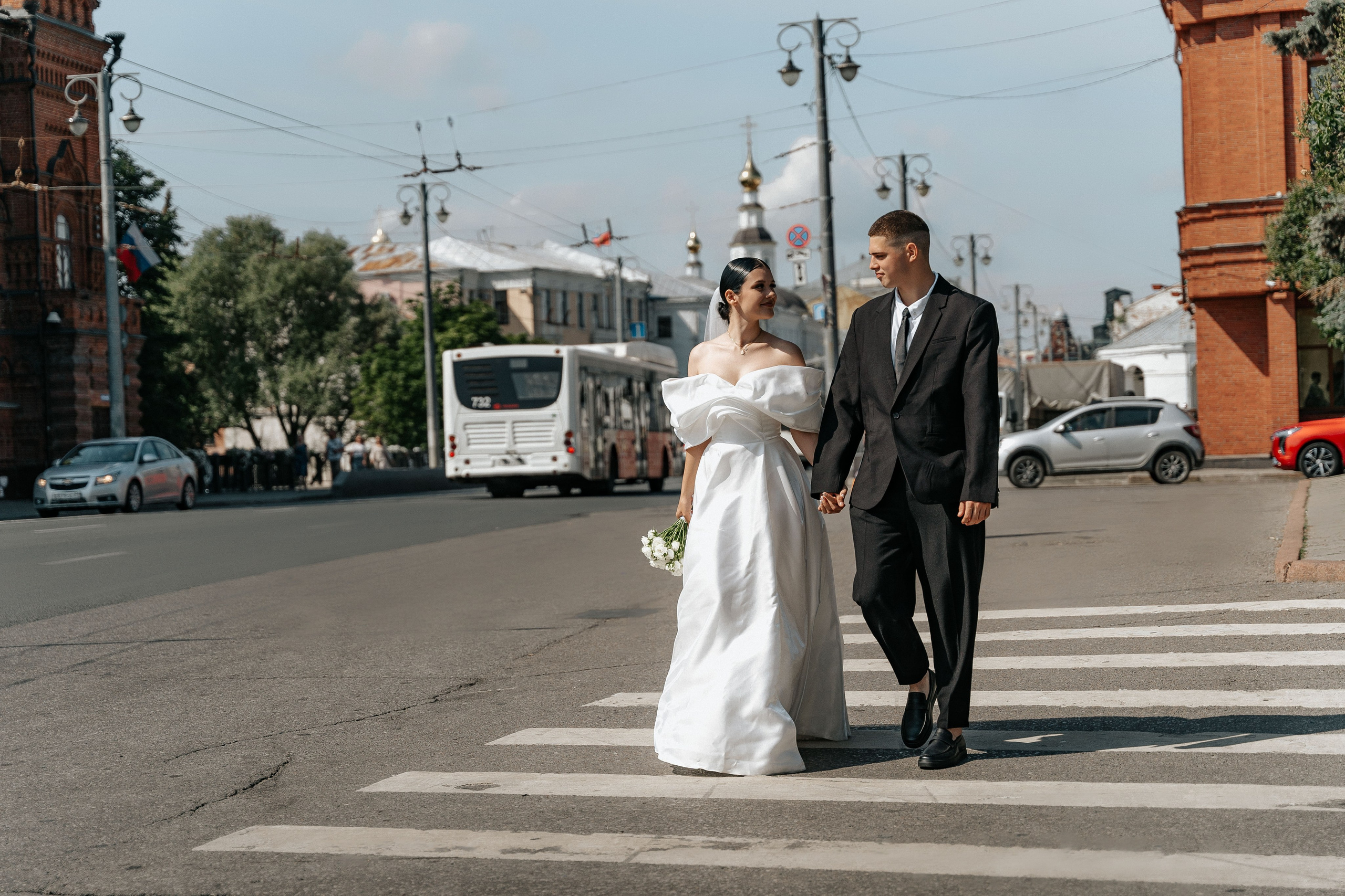 Полина и Миша. Свадебный и семейный фотограф в Москве Софья Алмостова