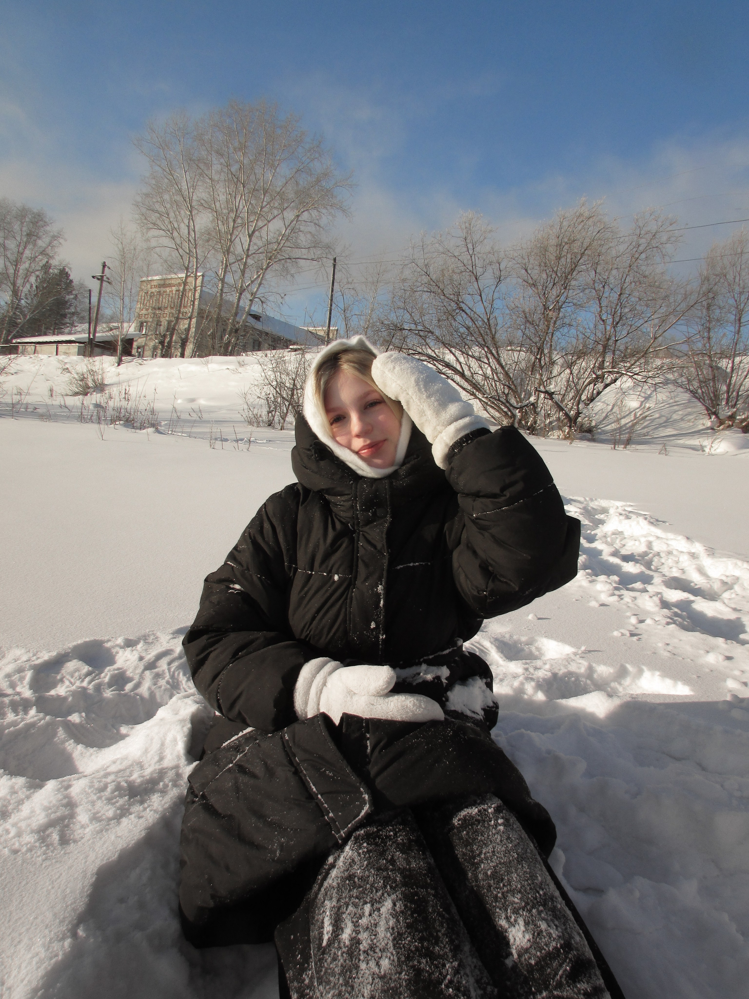 Зима на берегу реки. Alina.Dvt — профессиональный фотограф|Красноярск