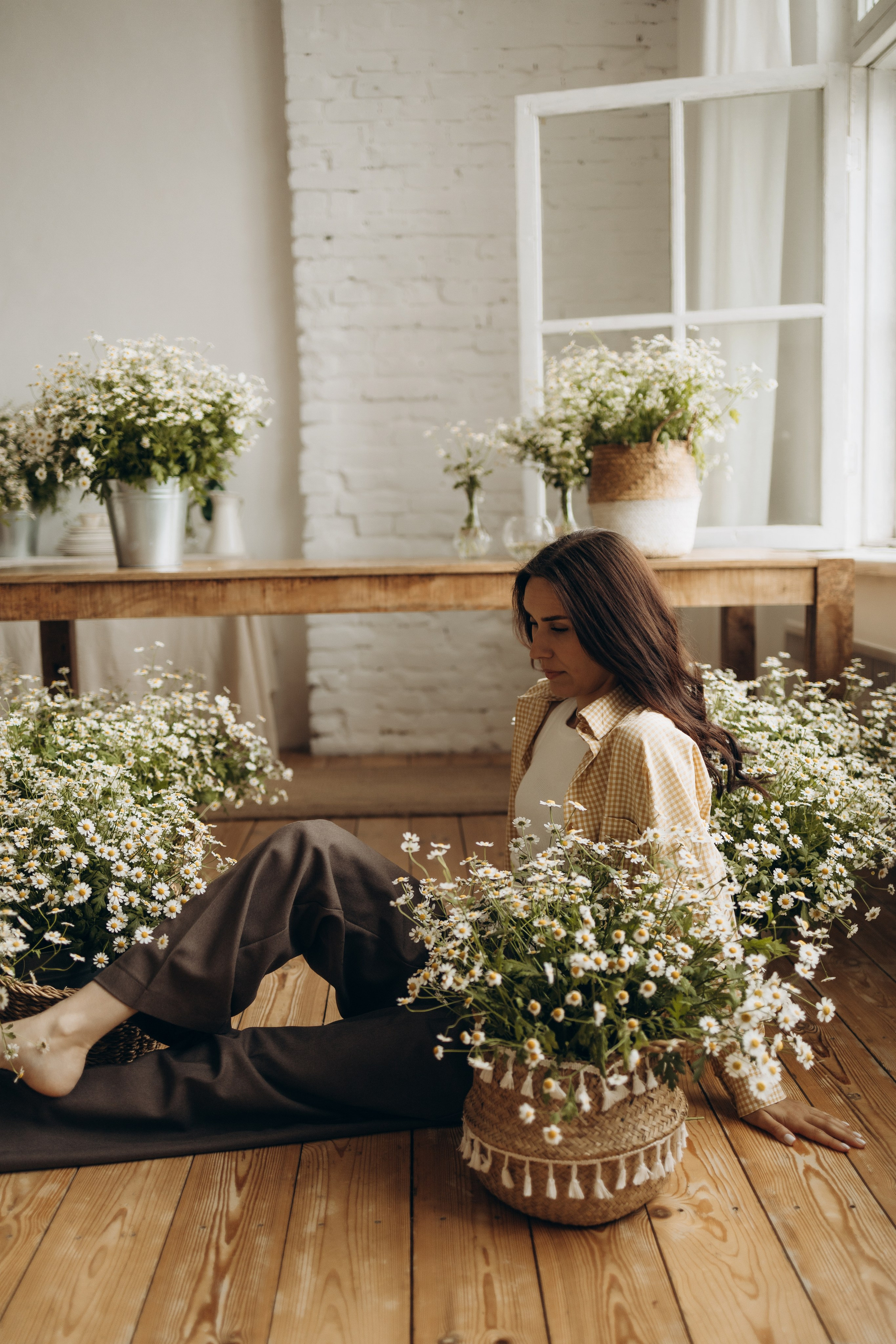 Вика ромашки. Самый теплый фотограф в Краснодаре Рябоконь Ксения