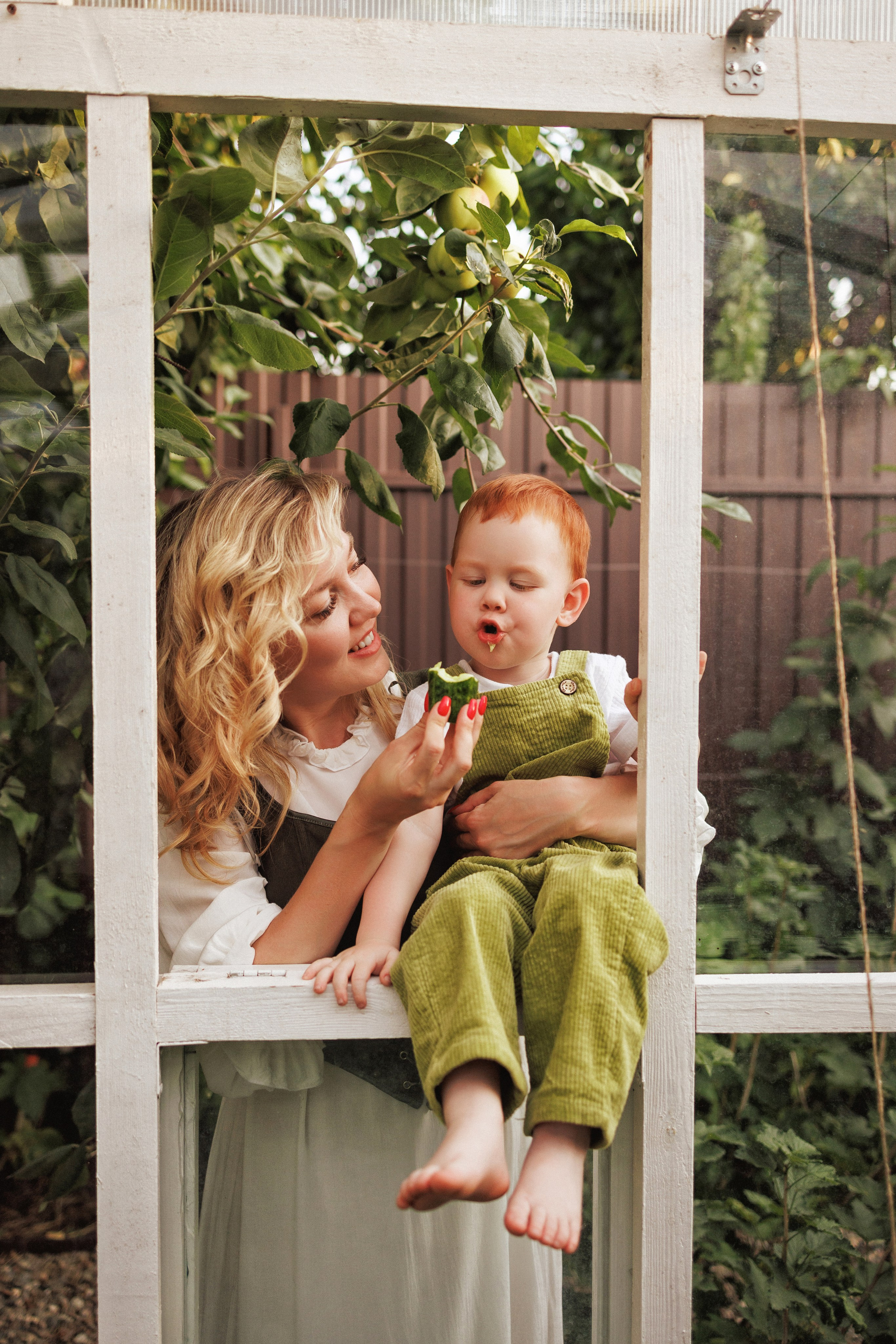 Семейная фотосессия в деревенском стиле, фотостудия «Теплица», город Краснодар. Семейный и детский фотограф в Краснодаре Анна Трашкова