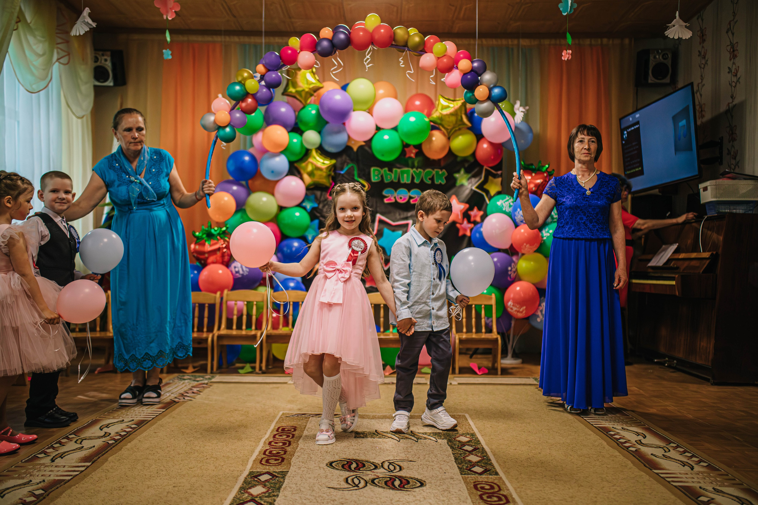 Выпускной в детском садике Светлячок г. Пустошка. Фотограф Дарья Маташкова