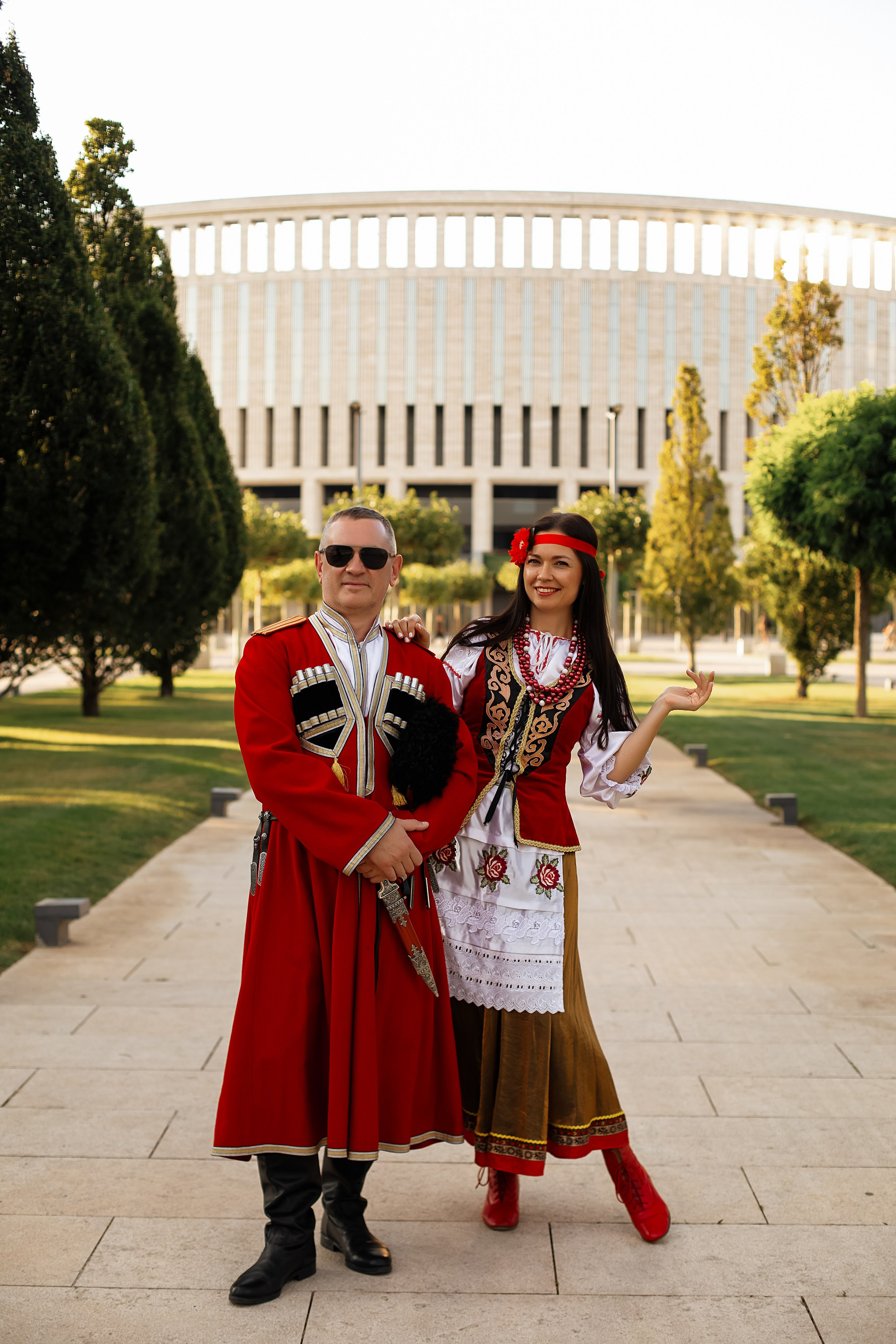 Фотосессия в Кубанских национальных костюмах. Https://malovafoto.ru