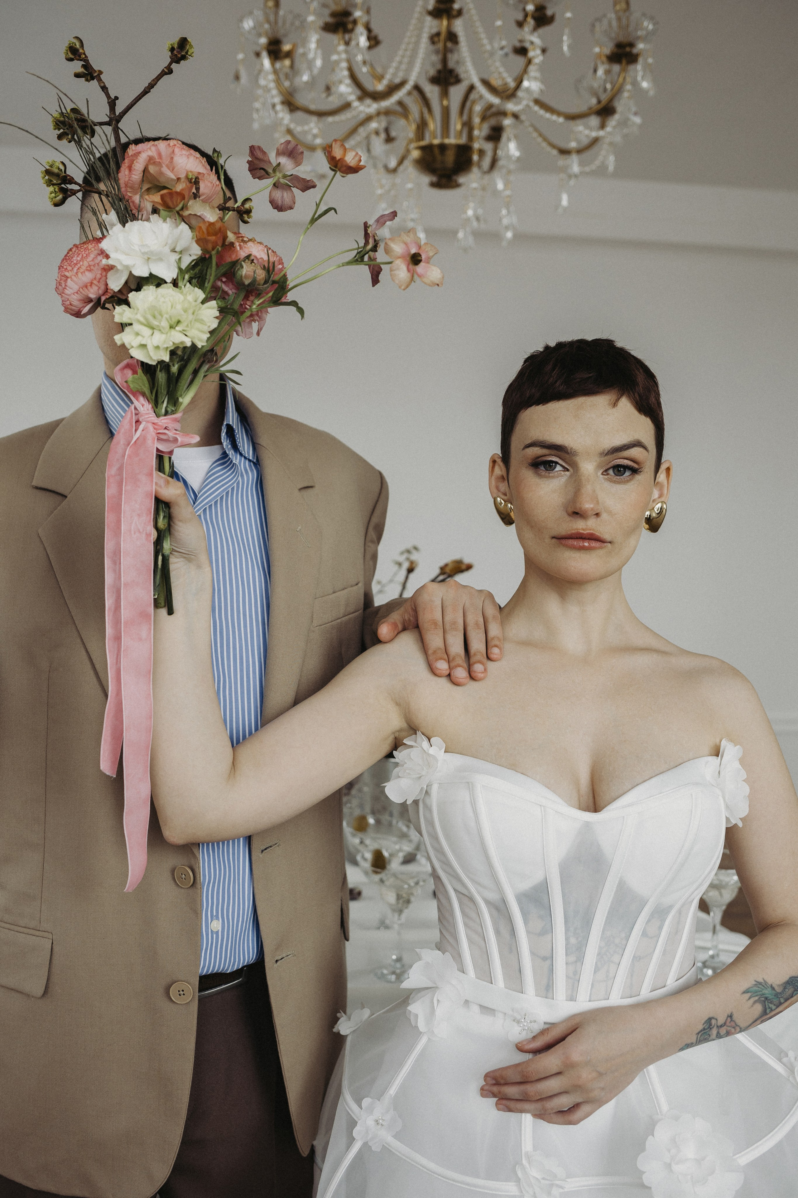 Творческая свадебная фотосессия в Гомеле