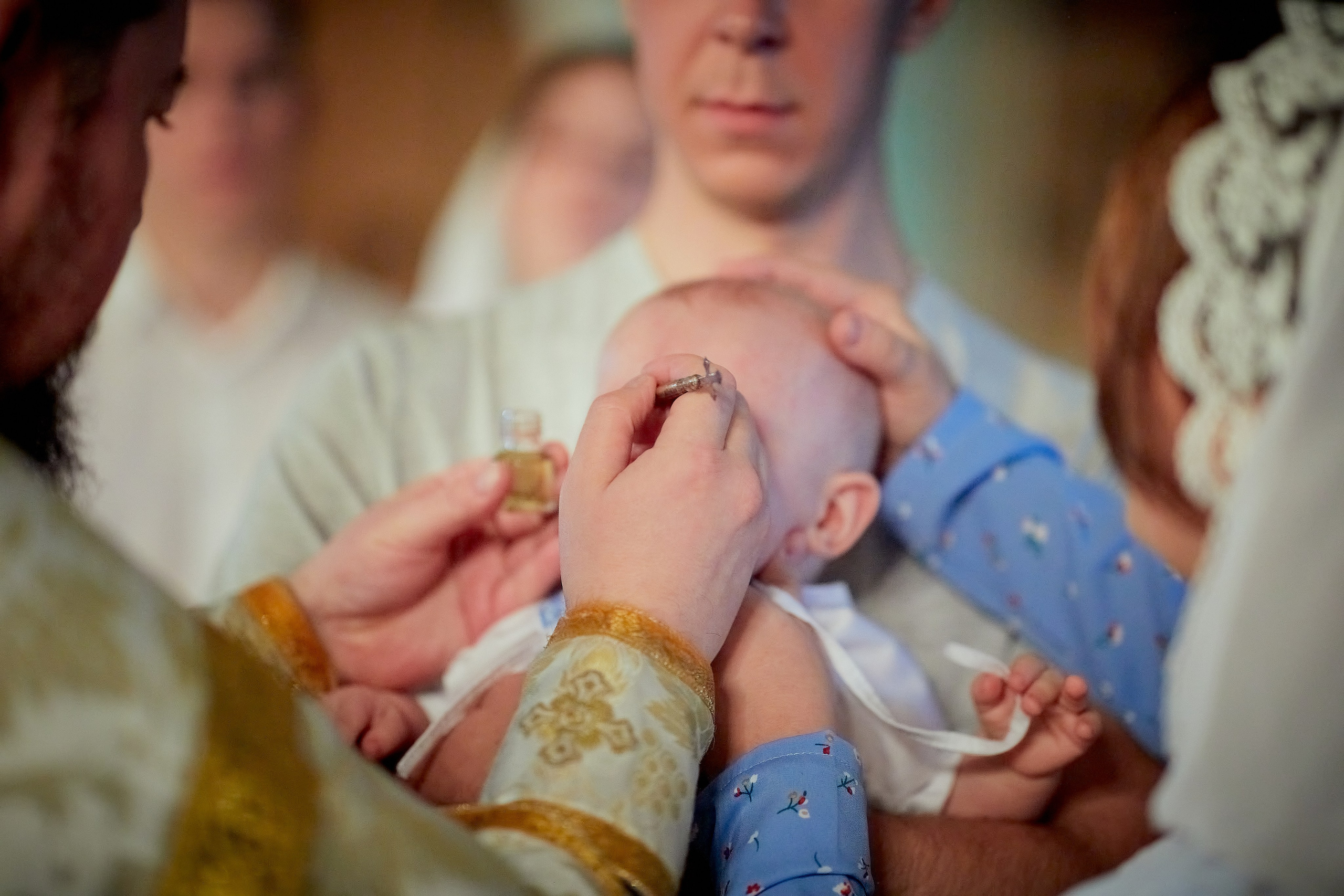 Крещение Егорушки. Семейный и детский фотограф в Ярославле Юлия Галашина