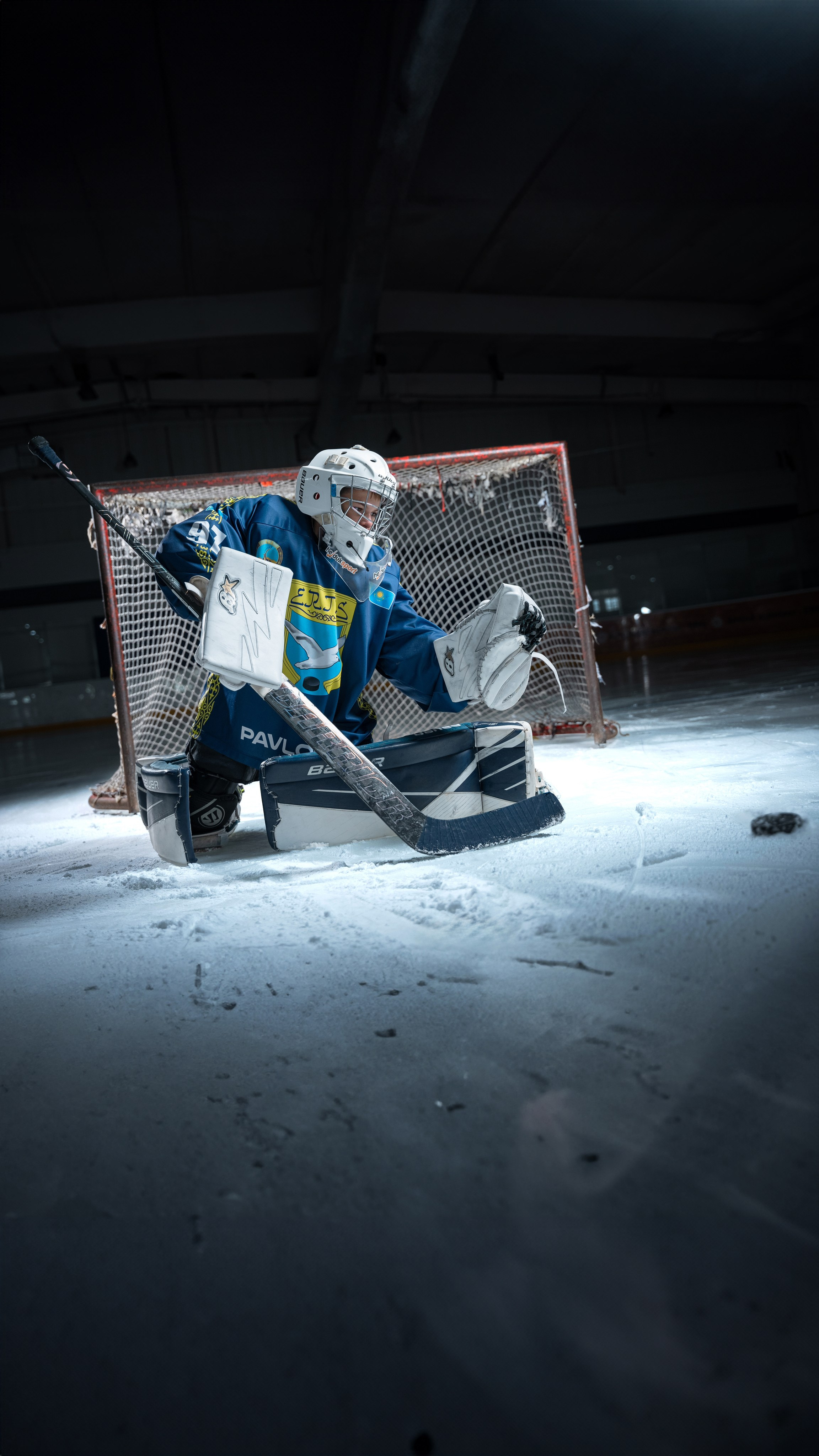 ЮНЫЕ ХОККЕИСТЫ. Портретный фотограф в Павлодаре Руслан Насыров