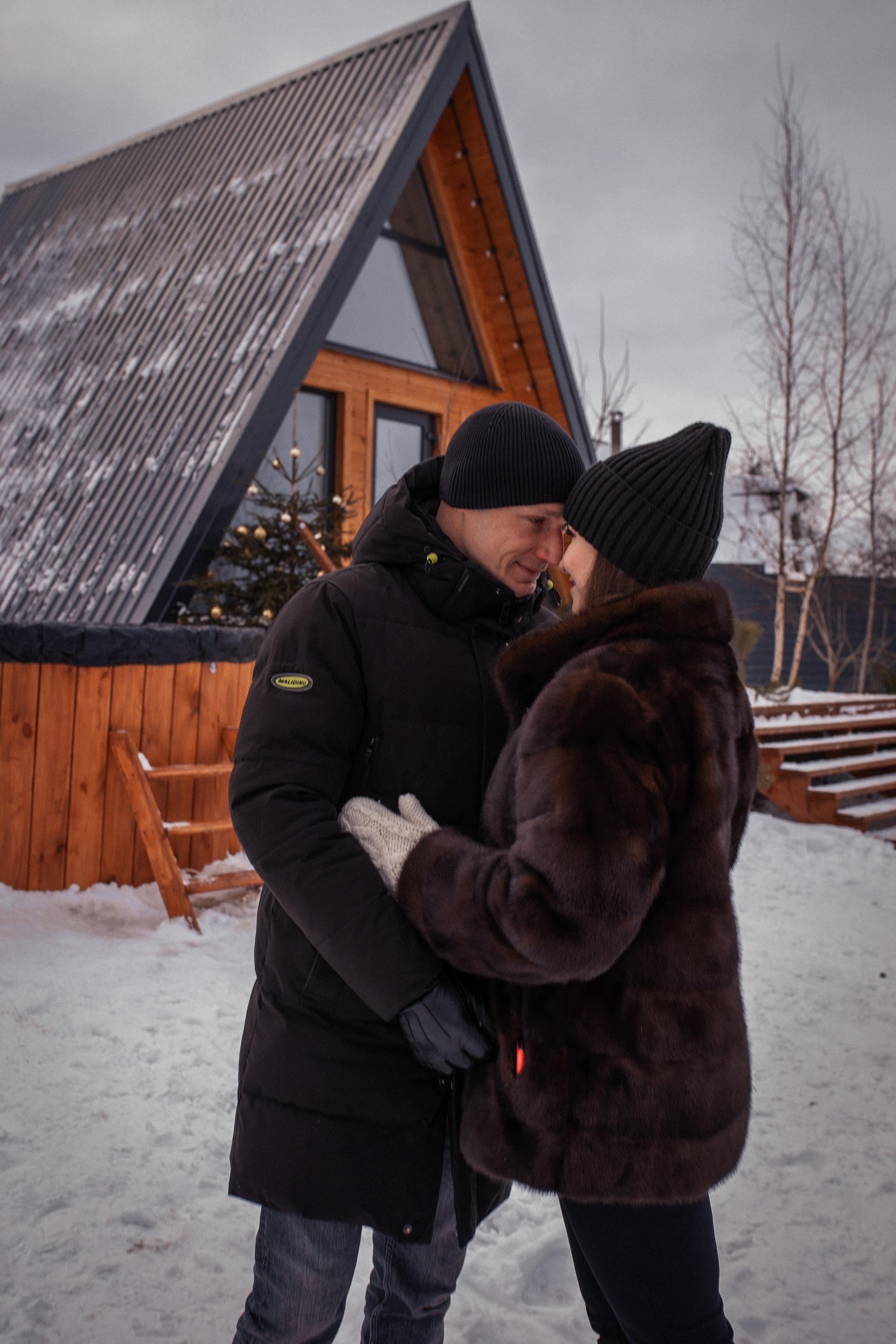 Мария с семьёй