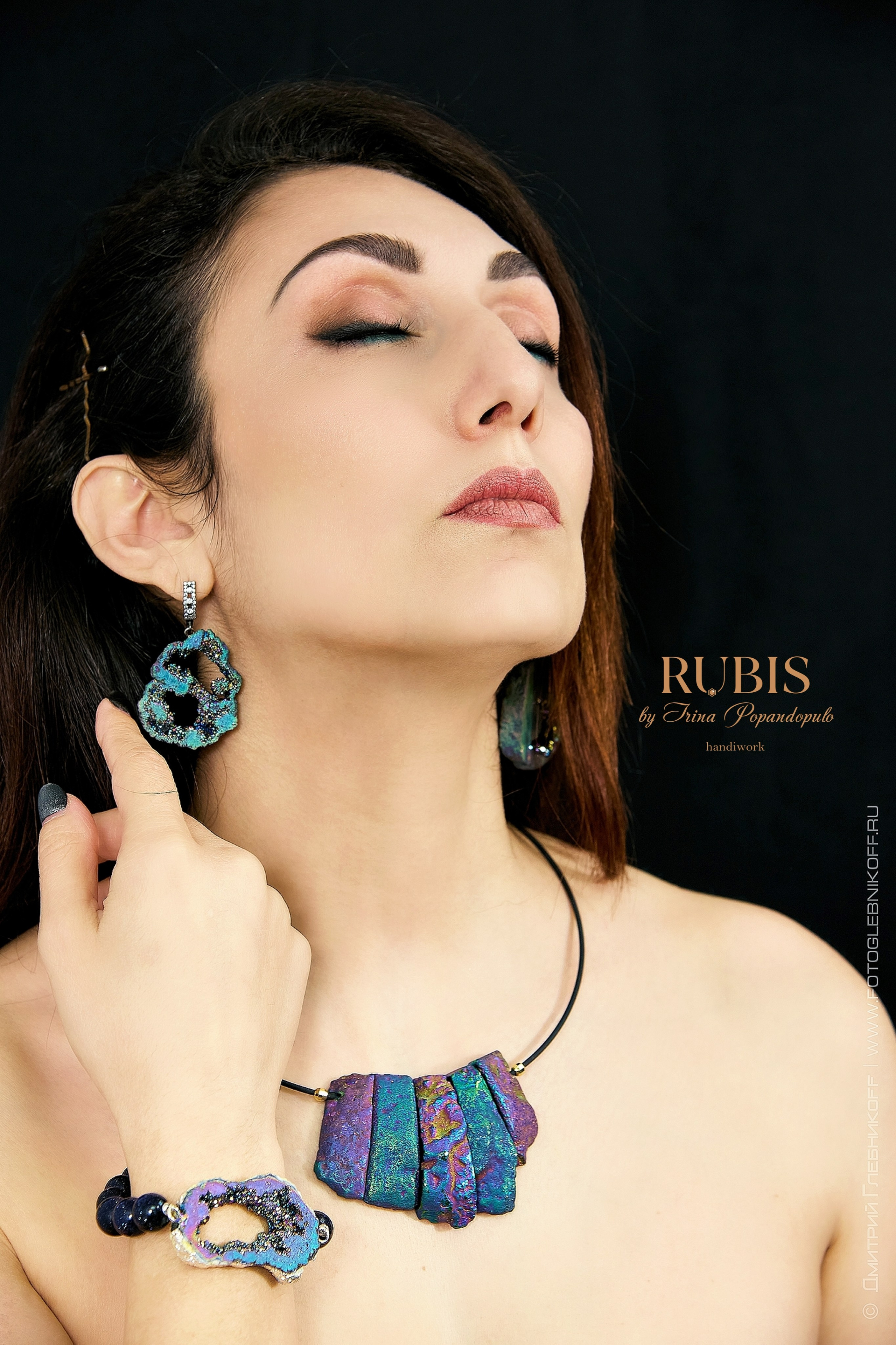 Beauty project / RUBIS / jewelry brand / print magazine. Showbiz | Fashion | Reportage