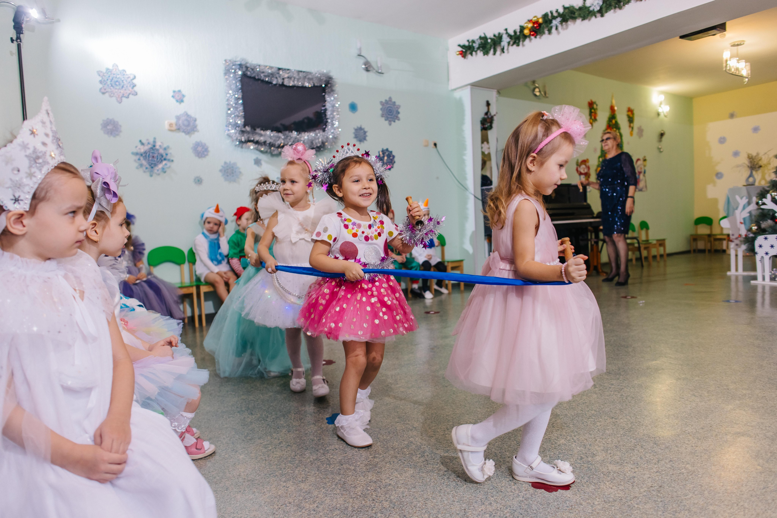Новогодние утренники в детском саду. Свадебный и семейный фотограф Яна Стражева. Волгоград, Москва
