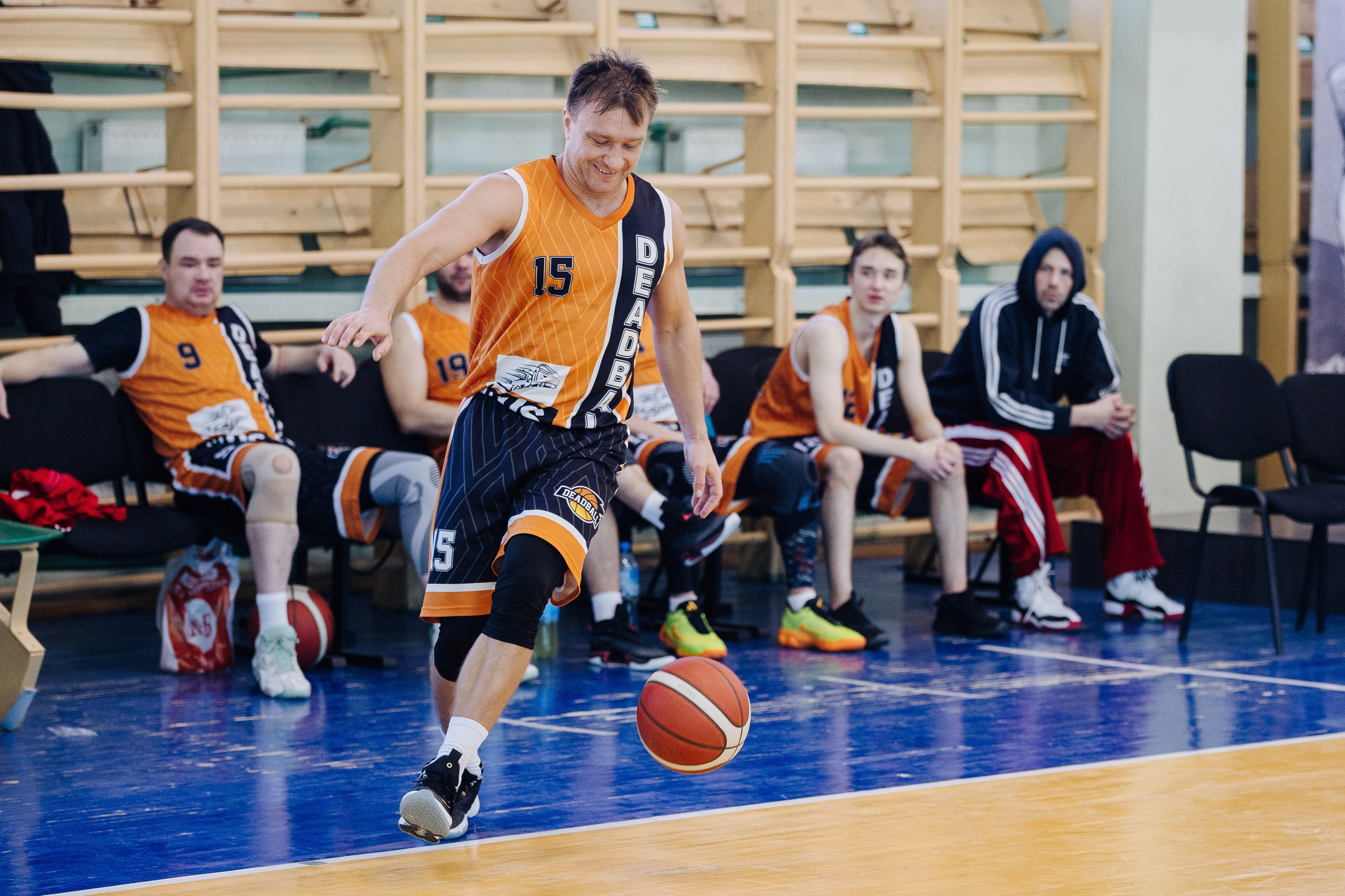 Любительский Чемпионат Магнитогорска по баскетболу // 09.02.25. Денис Прохоров Фотограф в г. Магнитогорск