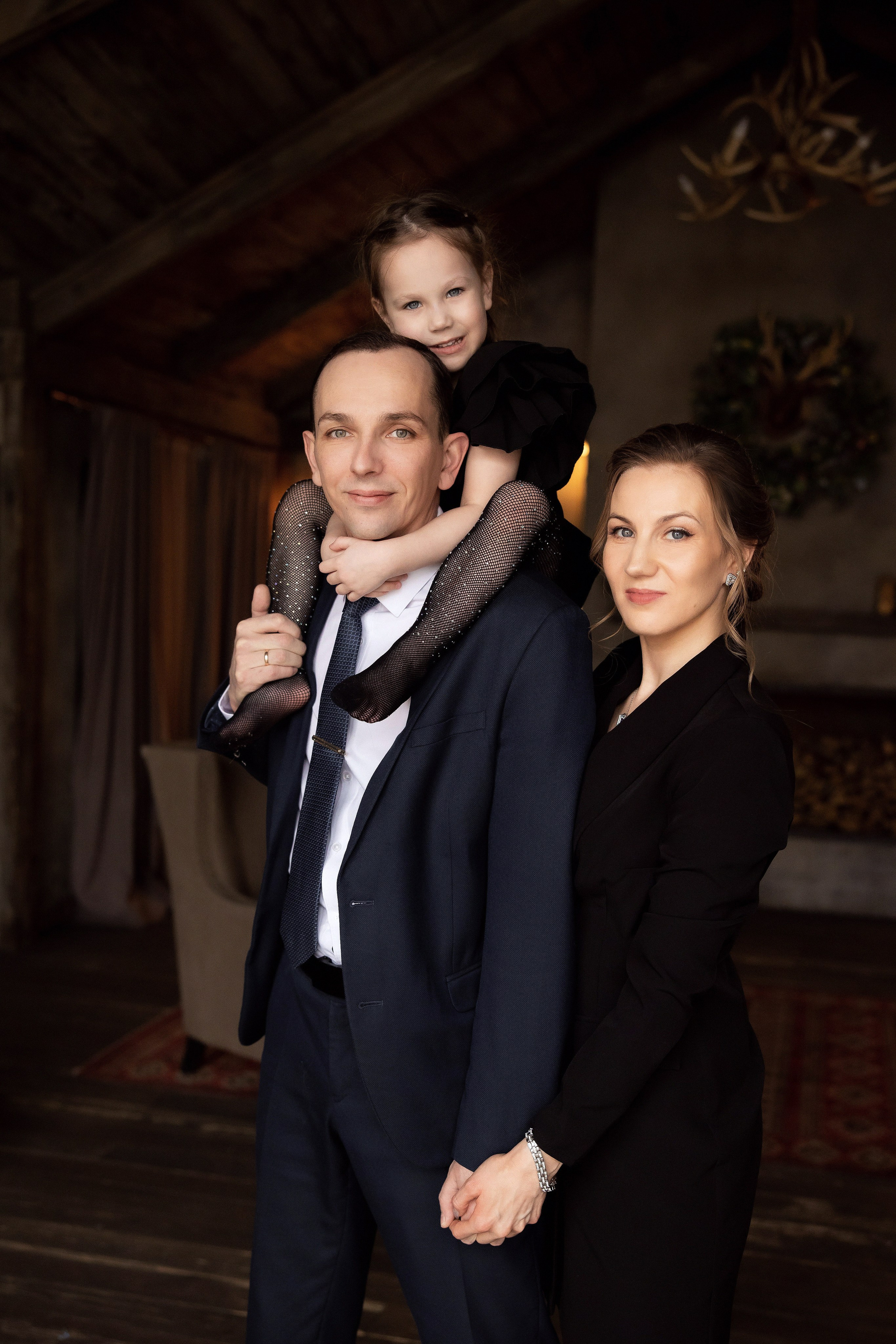 Семейная фотосессия для двух сестер Юлии и Натальи. Семейный фотограф в Москве