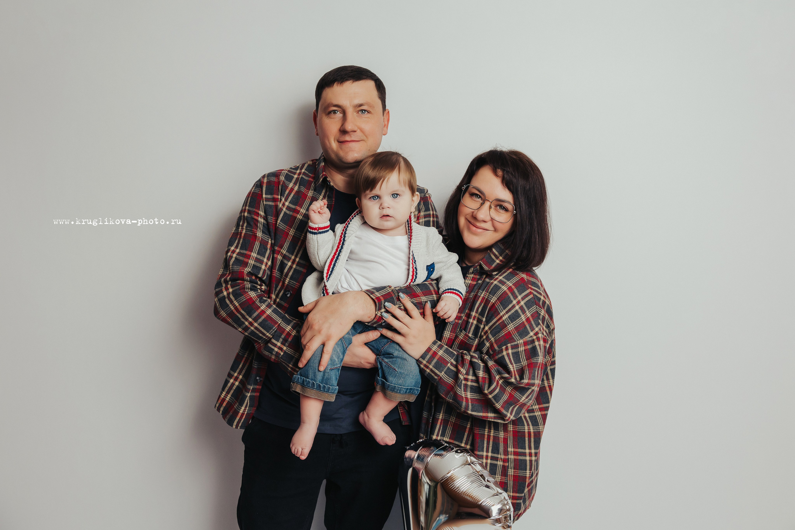 Годик под Новый Год. Фотограф новорожденных и детский в Сергиевом Посаде Кругликова Юлия