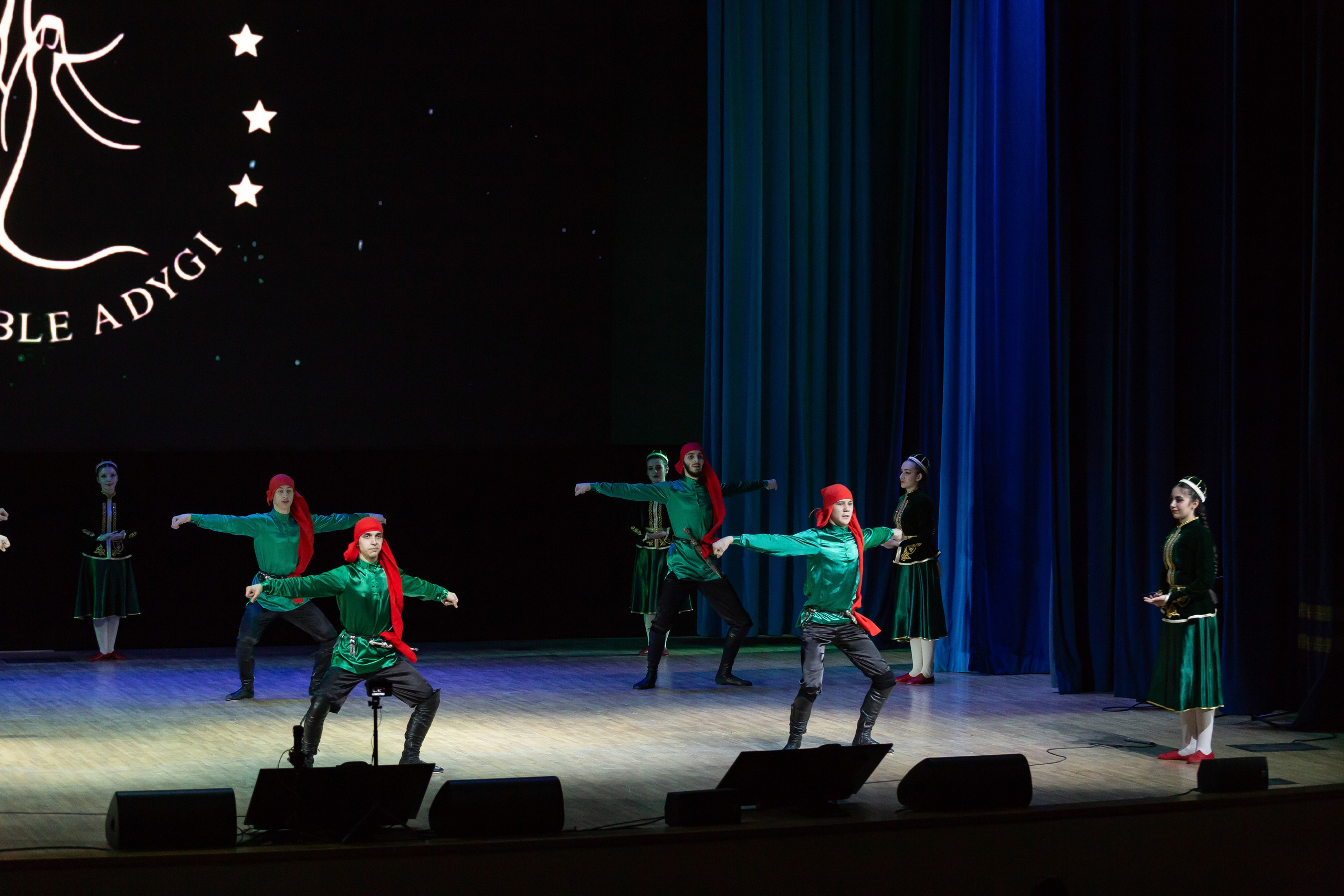 Юбилейный концерт танцевального коллектива «Адыги». Репортажный фотограф в Москве