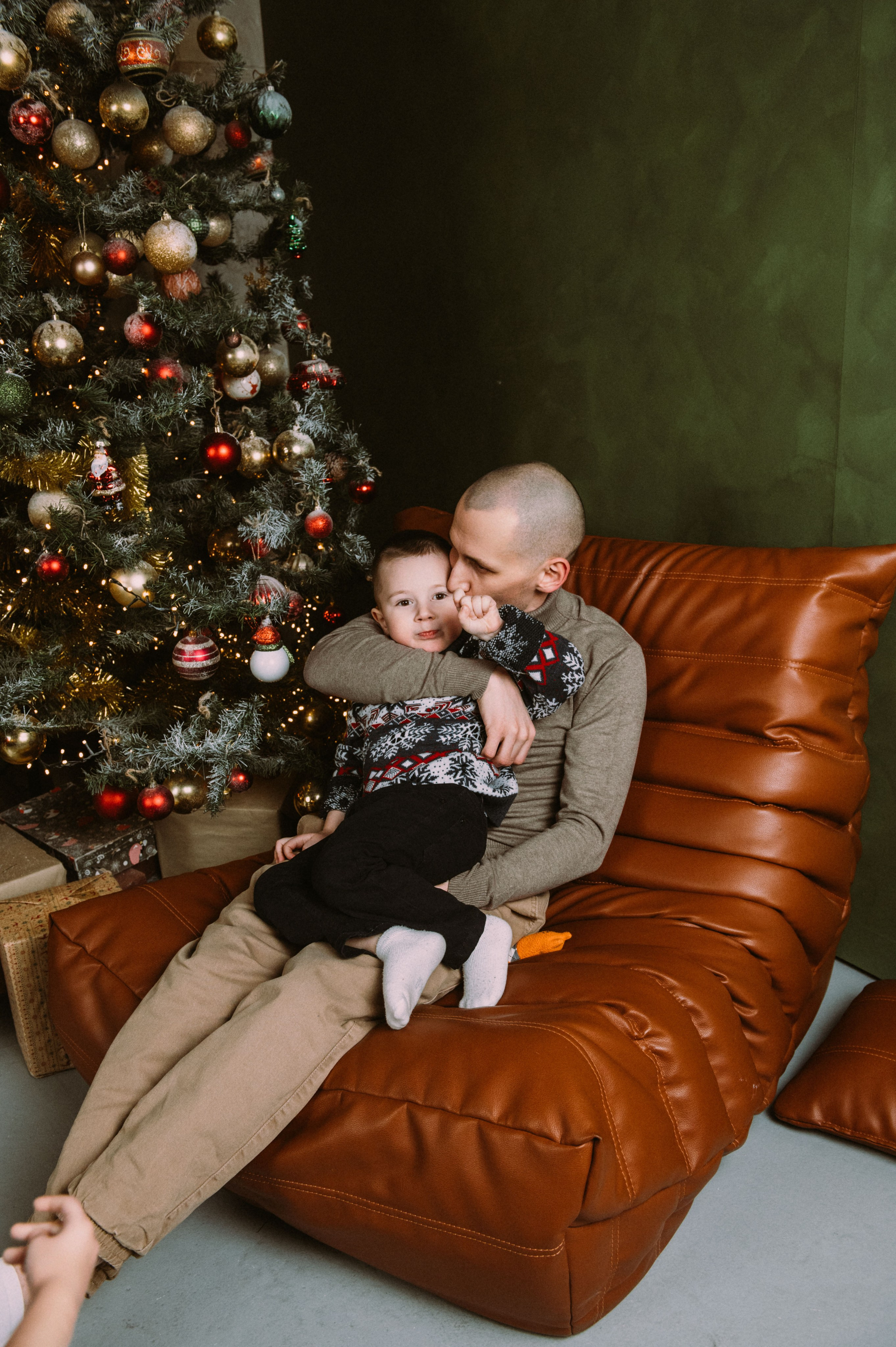 Большая семья собралась вместе на Новый год. Фотограф в Сургуте Светлана Гибадуллина