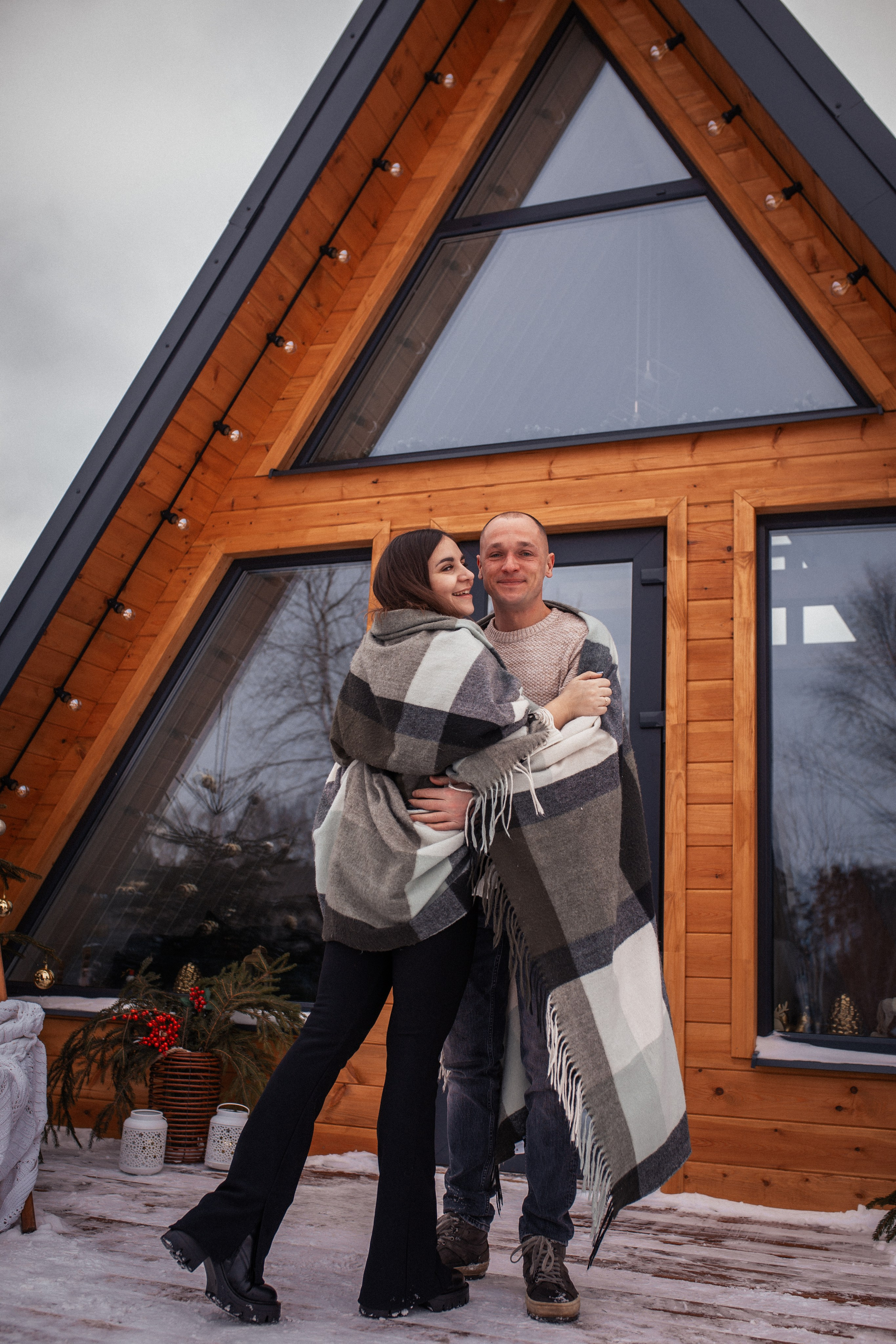 Мария с семьёй