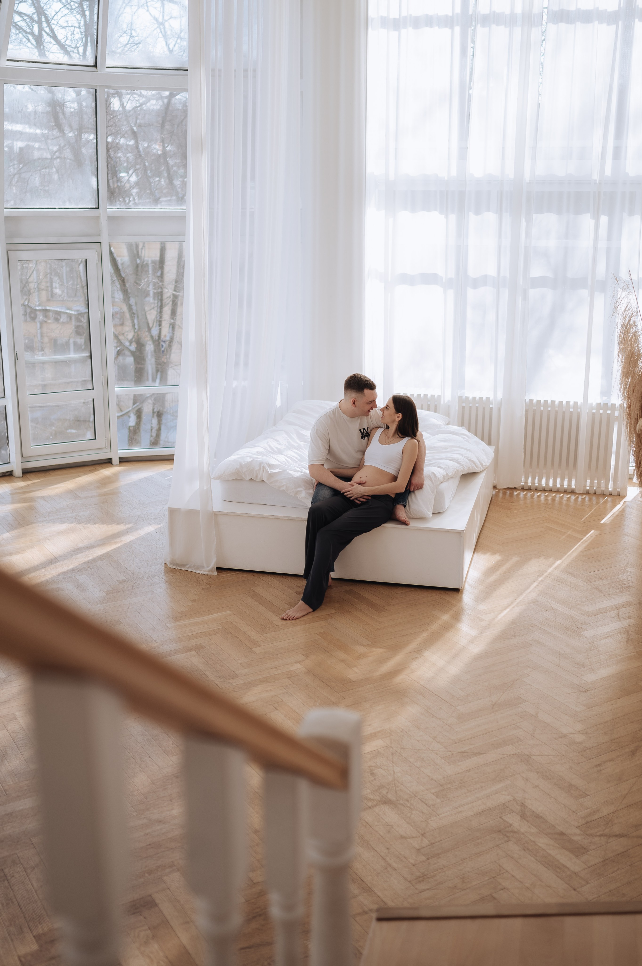 Фотосессия беременности Ромы и Кати. Фотограф в Москве и Московской области Таня Яблочкина