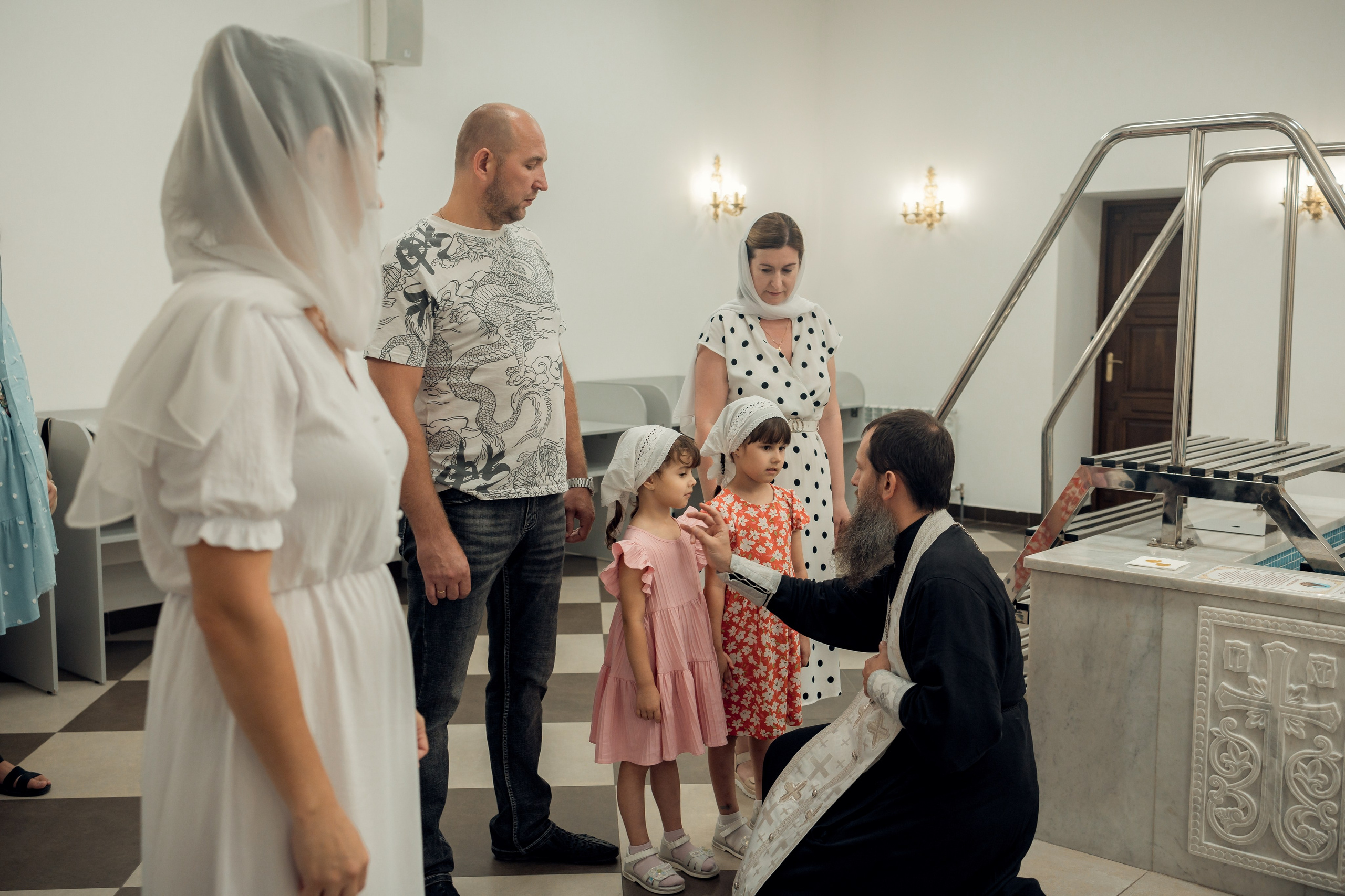 Крещение Татьяны и Анастасии. Photograph Svetlana Volkova