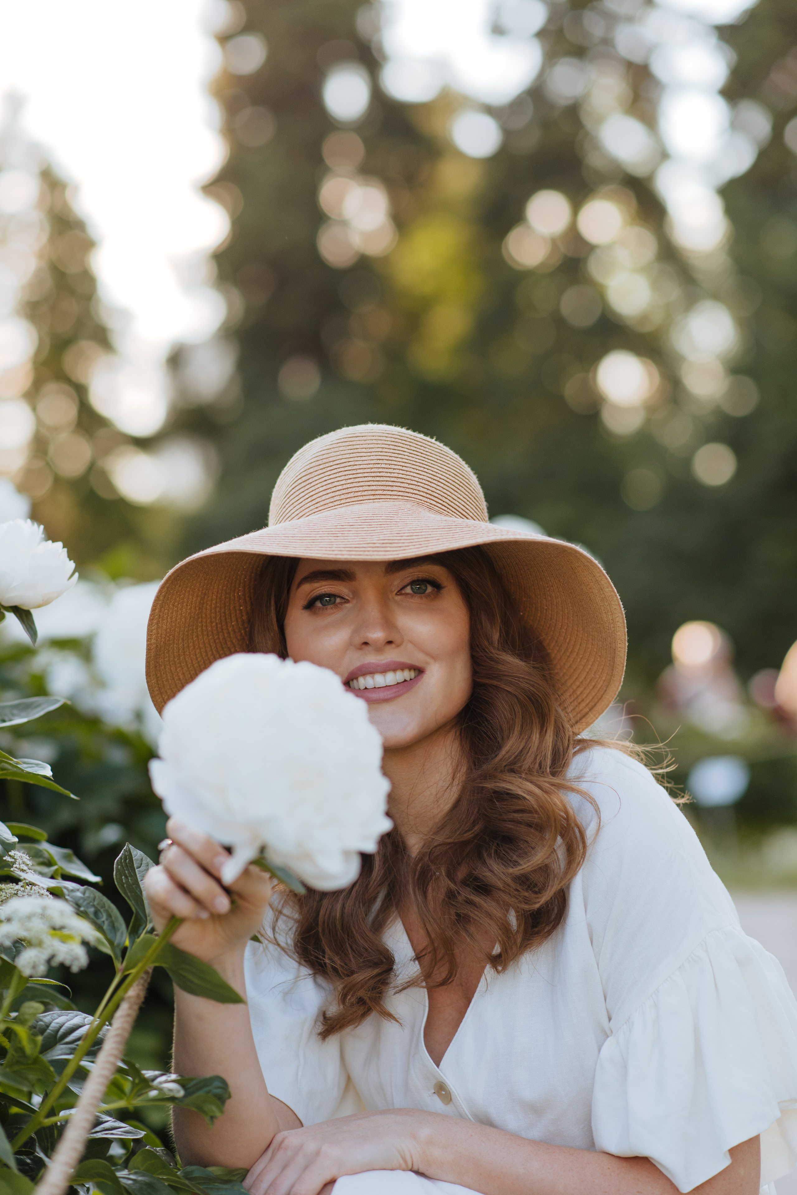 Алена, пионы. Свадебный фотограф в Москве Анна Полушина