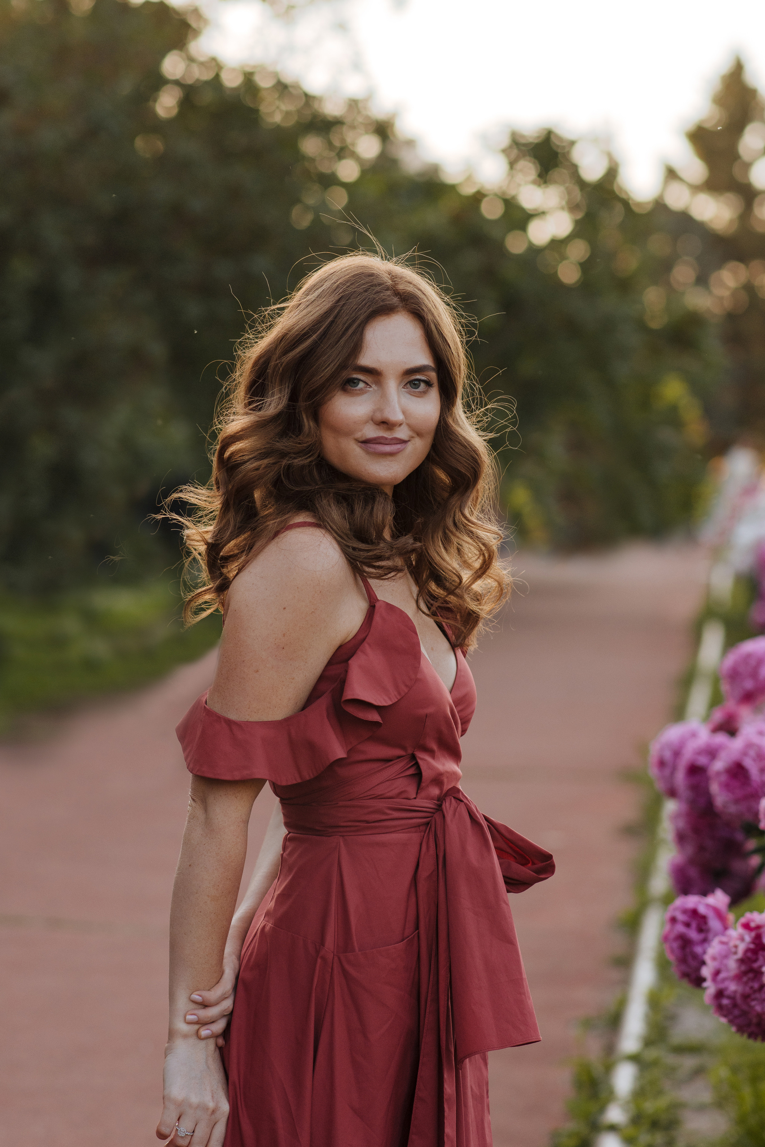 Алена, пионы. Свадебный фотограф в Москве Анна Полушина