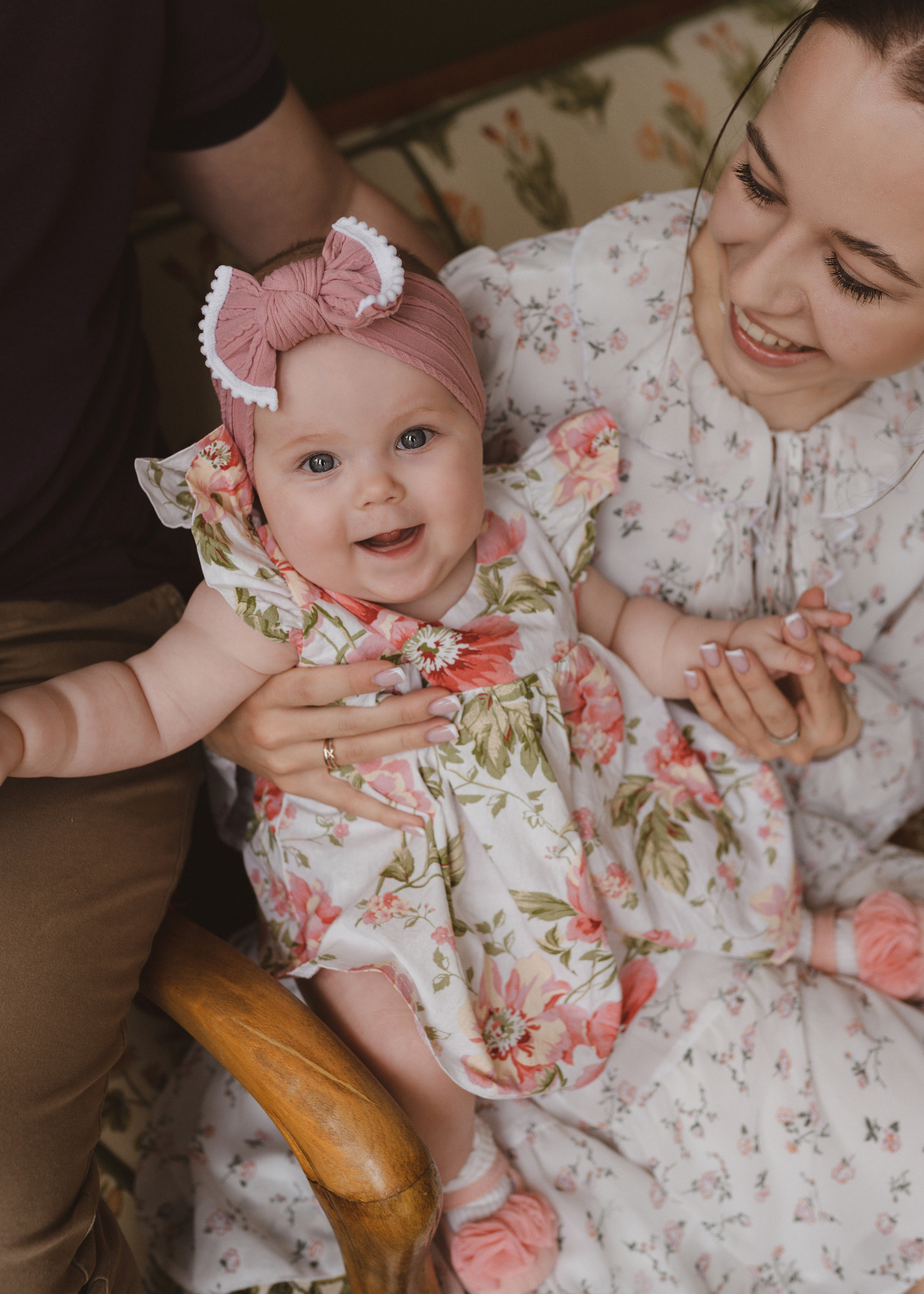 Семейная фотосессия в студии в Москве, семейный фотограф Анна Полушина. Свадебный фотограф в Москве Анна Полушина