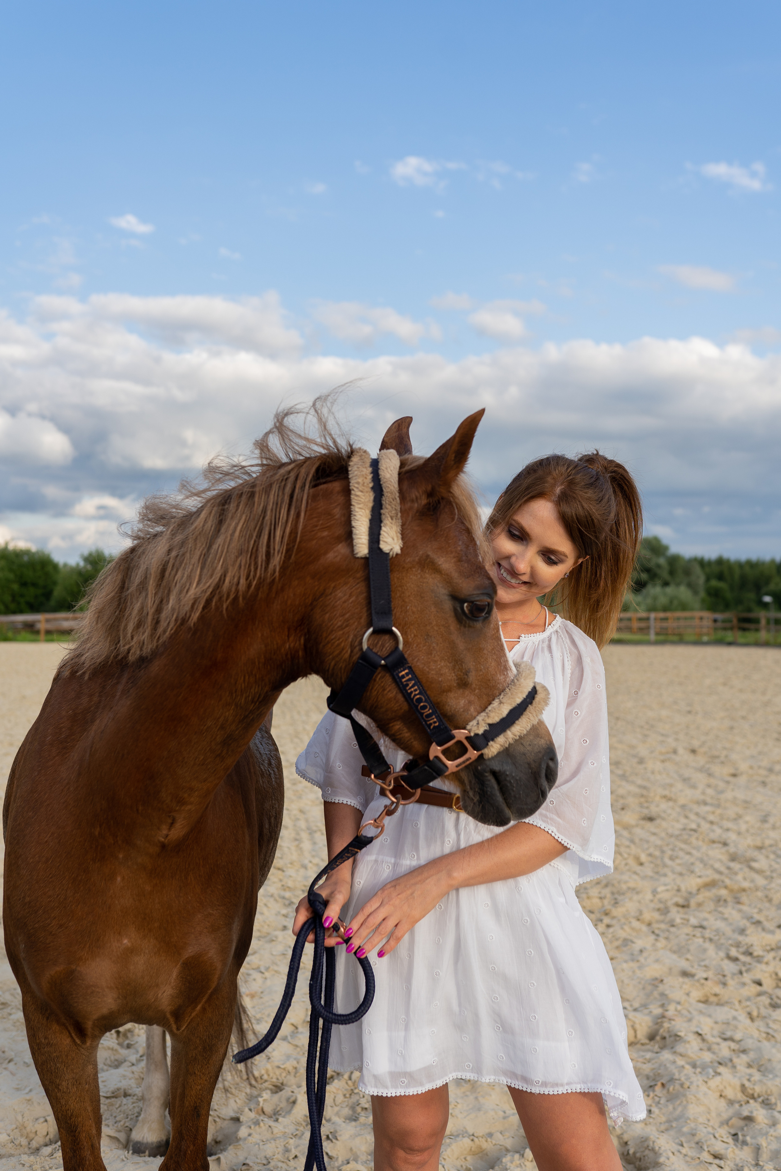Алена, конный клуб Новый век. Свадебный фотограф в Москве Анна Полушина