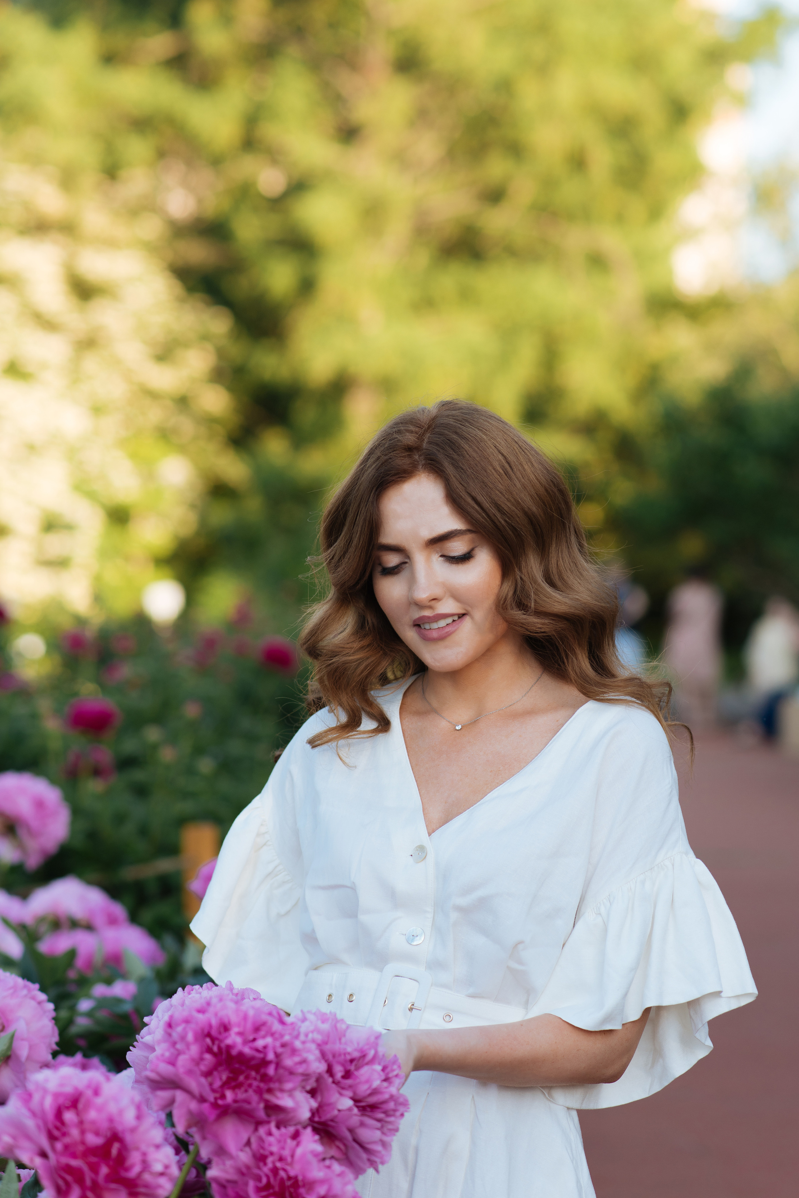 Алена, пионы. Свадебный фотограф в Москве Анна Полушина