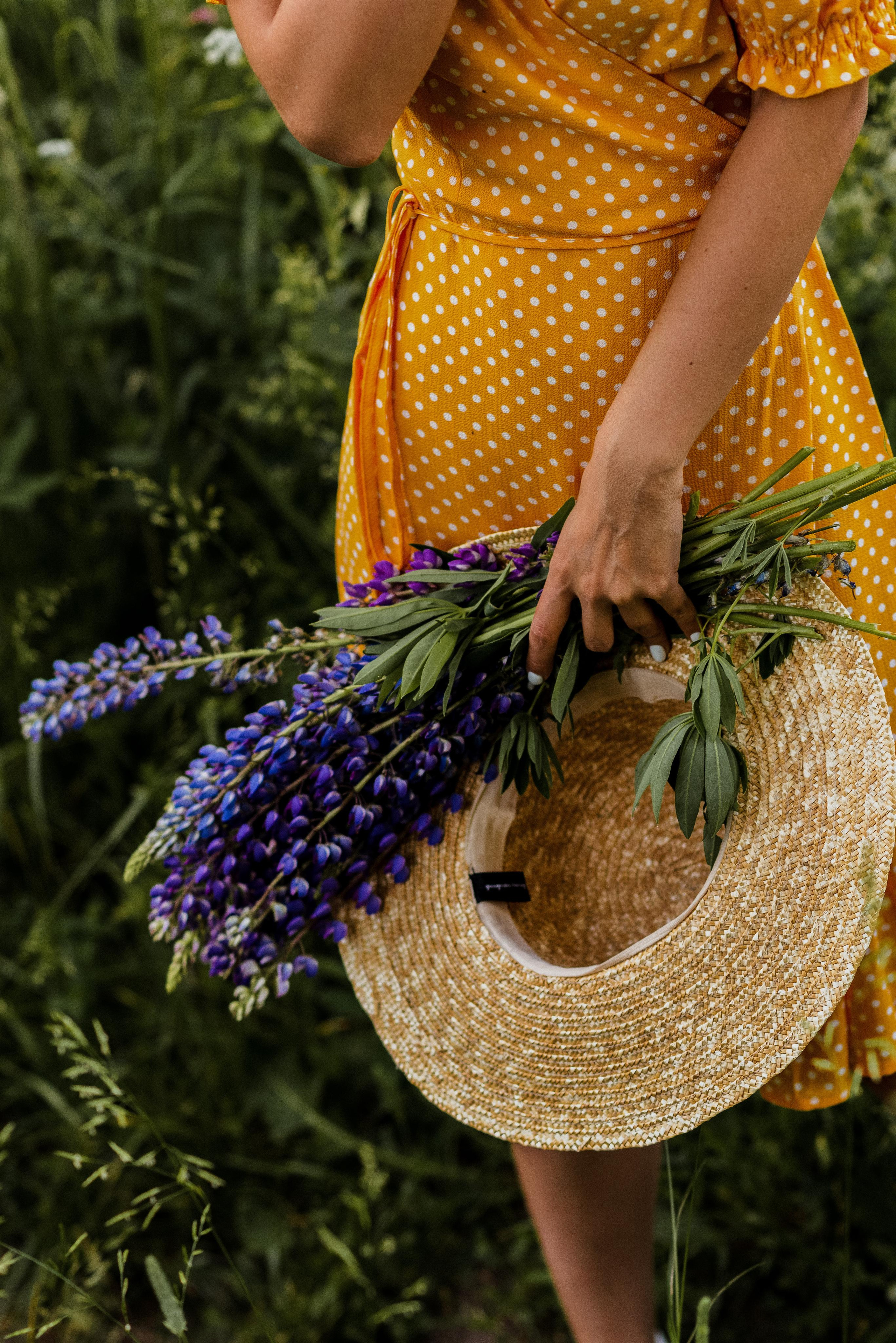 Полина в люпинах. Свадебный фотограф в Москве Анна Полушина