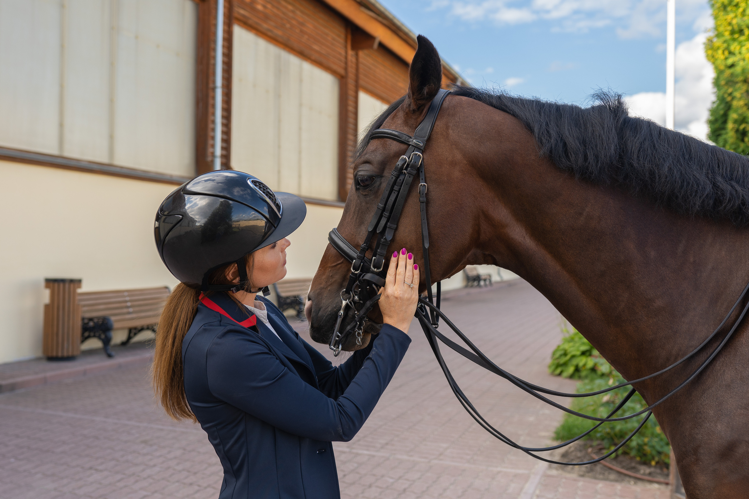 Алена, конный клуб Новый век. Свадебный фотограф в Москве Анна Полушина