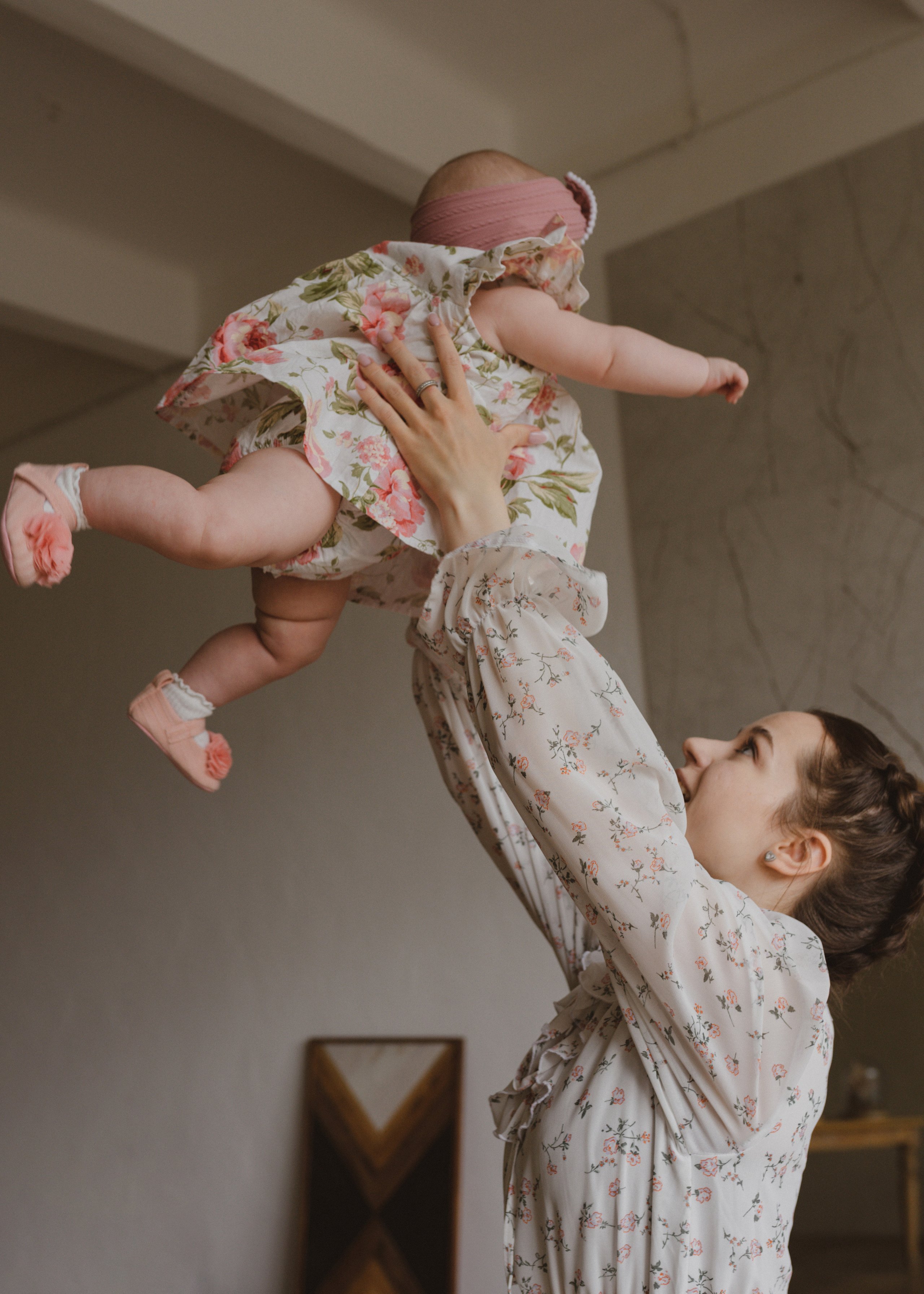 Семейная фотосессия в студии в Москве, семейный фотограф Анна Полушина. Свадебный фотограф в Москве Анна Полушина
