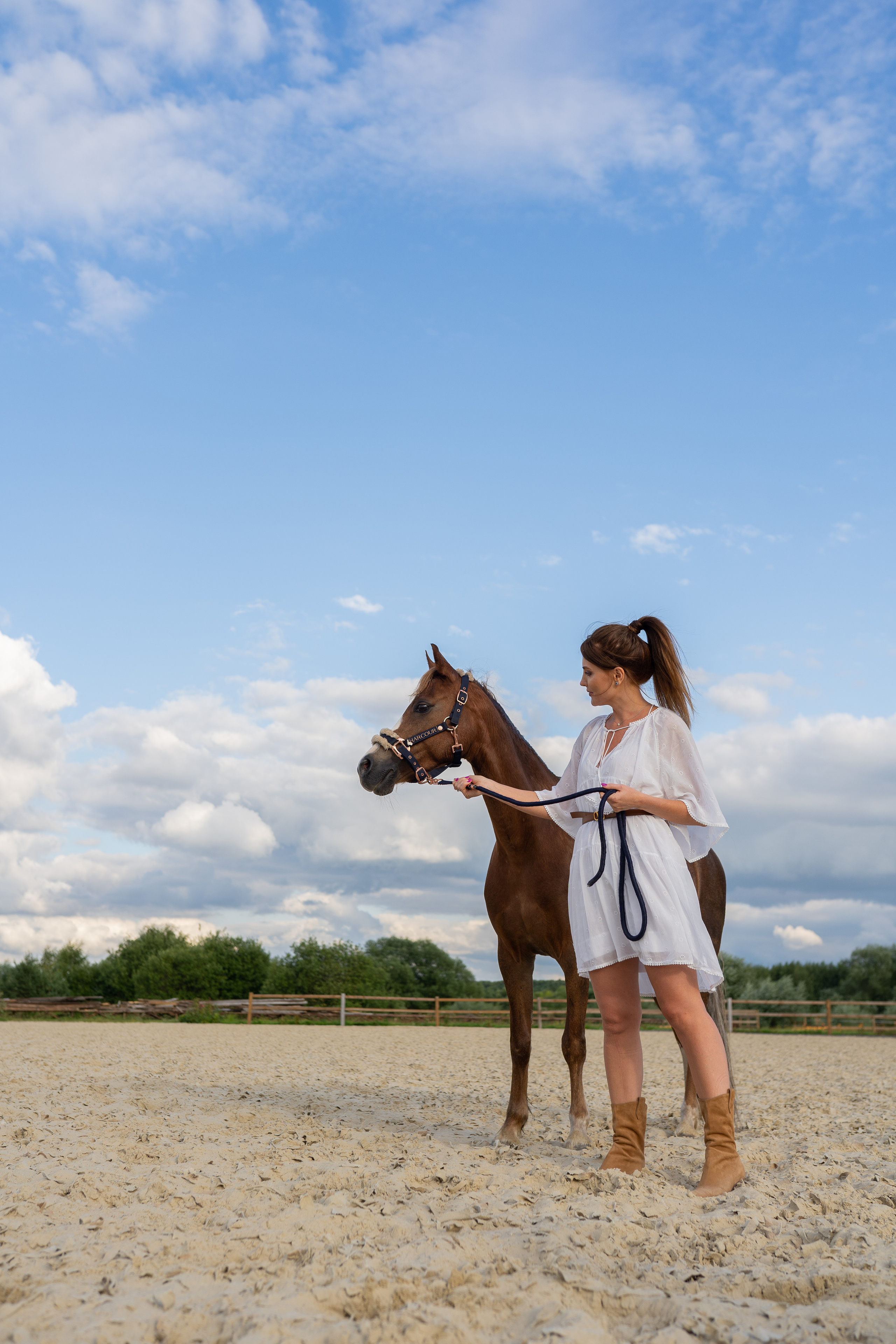 Алена, конный клуб Новый век. Свадебный фотограф в Москве Анна Полушина