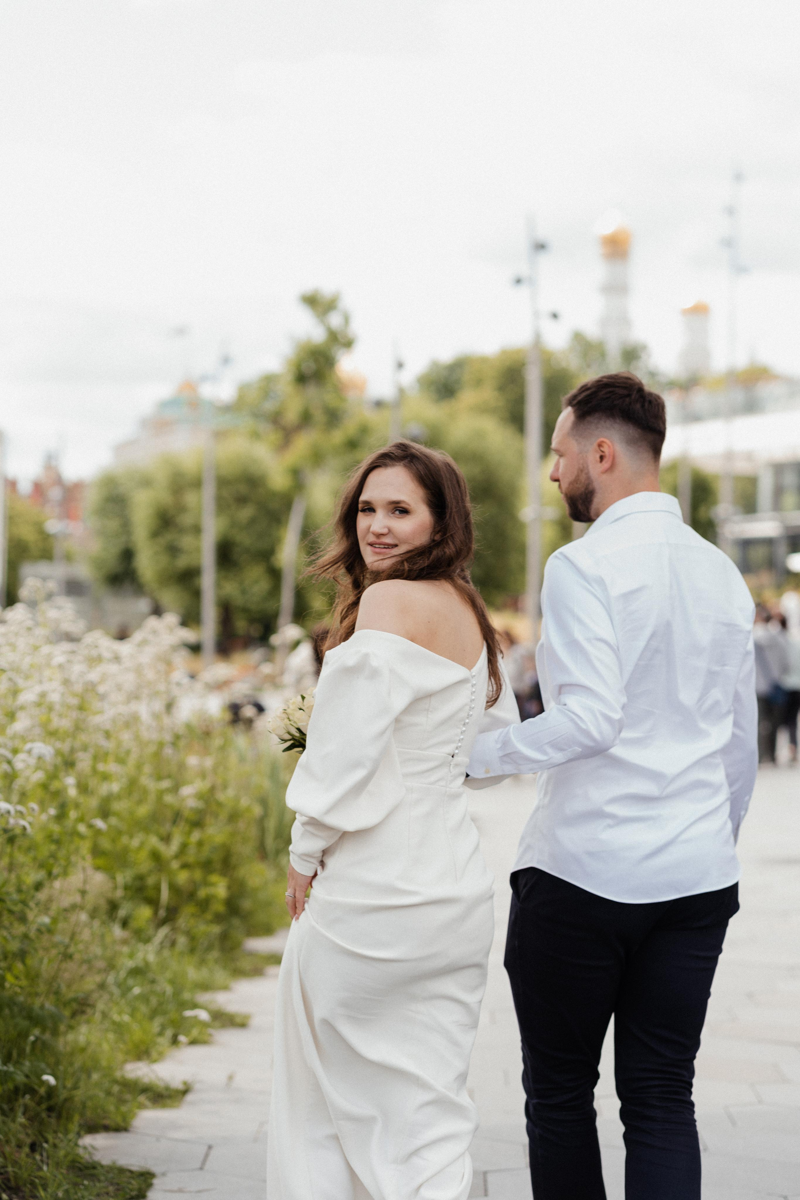 Свадебная фотосессия в Москве. Свадебный фотограф в Москве Анна Полушина