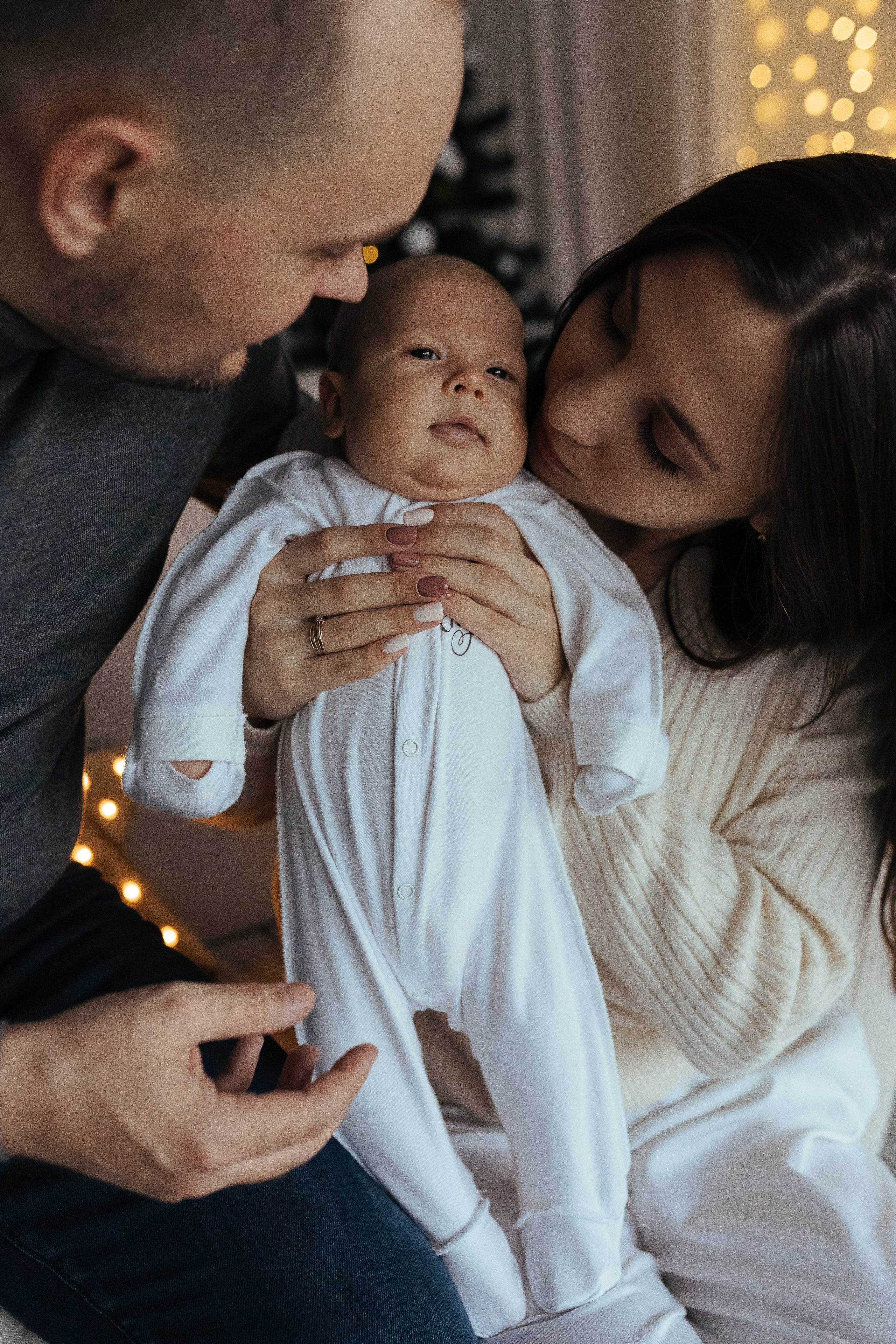 Семейная фотосессия в студии в Москве, семейный фотограф Анна Полушина. Свадебный фотограф в Москве Анна Полушина