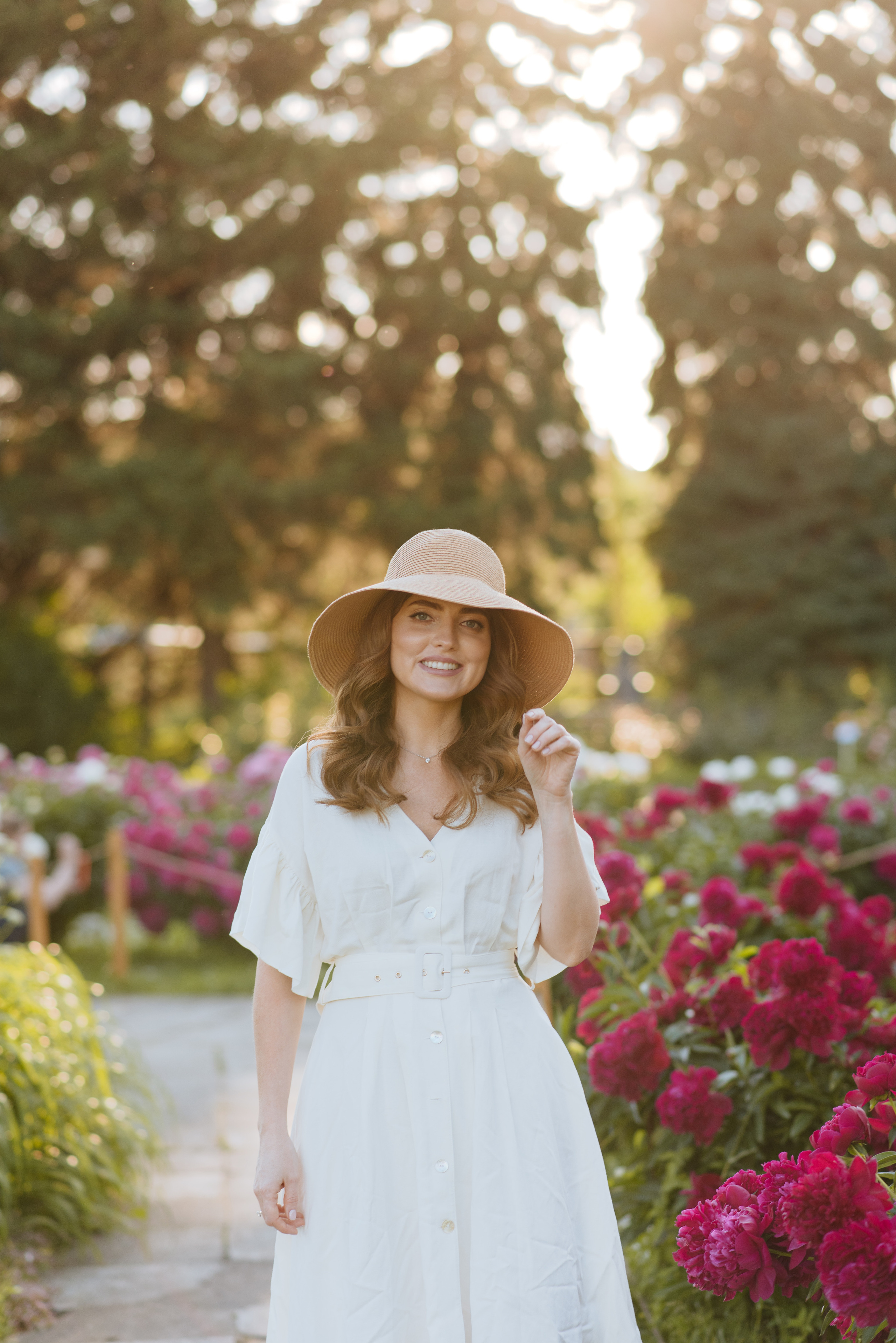 Алена, пионы. Свадебный фотограф в Москве Анна Полушина