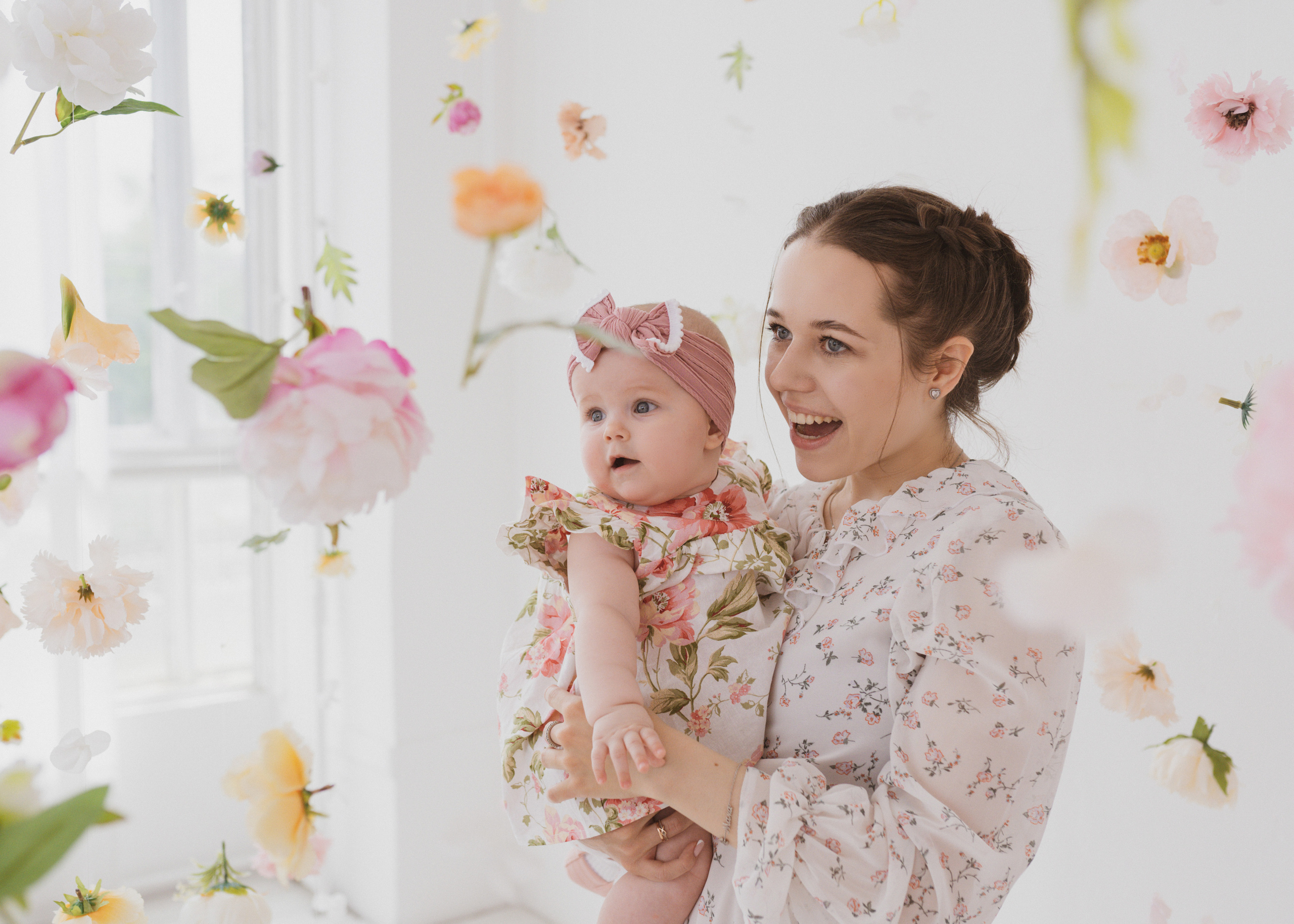 Семейная фотосессия в студии в Москве, семейный фотограф Анна Полушина. Свадебный фотограф в Москве Анна Полушина