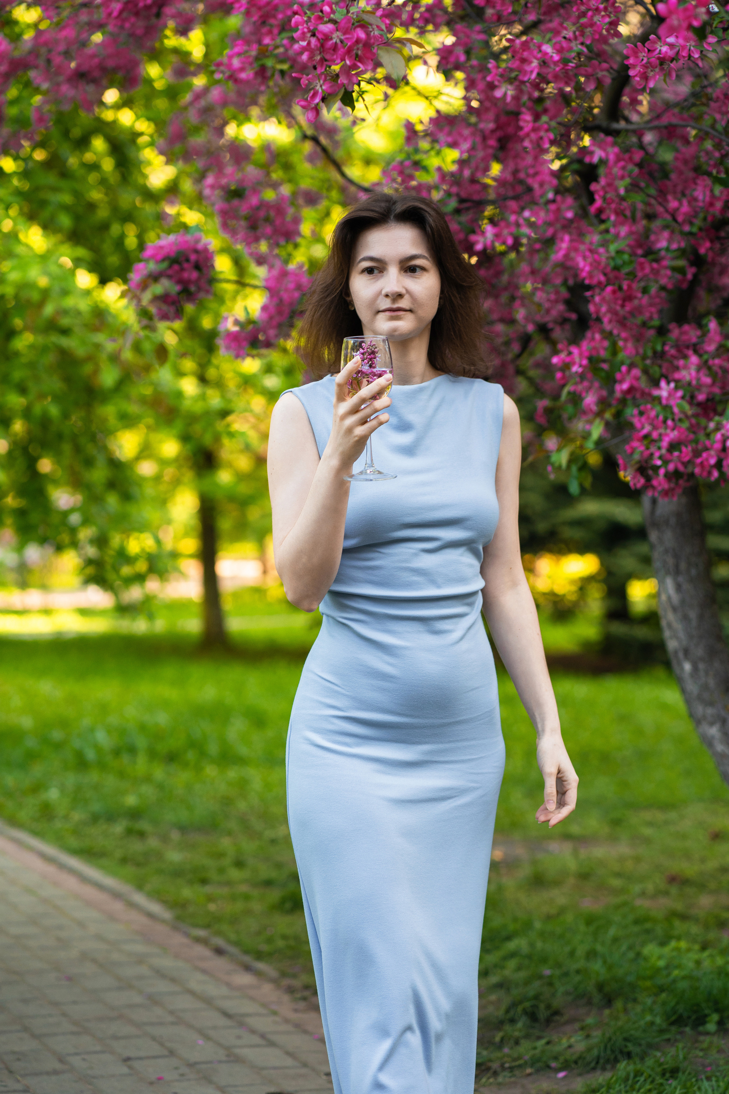 Леда, розовое цветение. Свадебный фотограф в Москве Анна Полушина