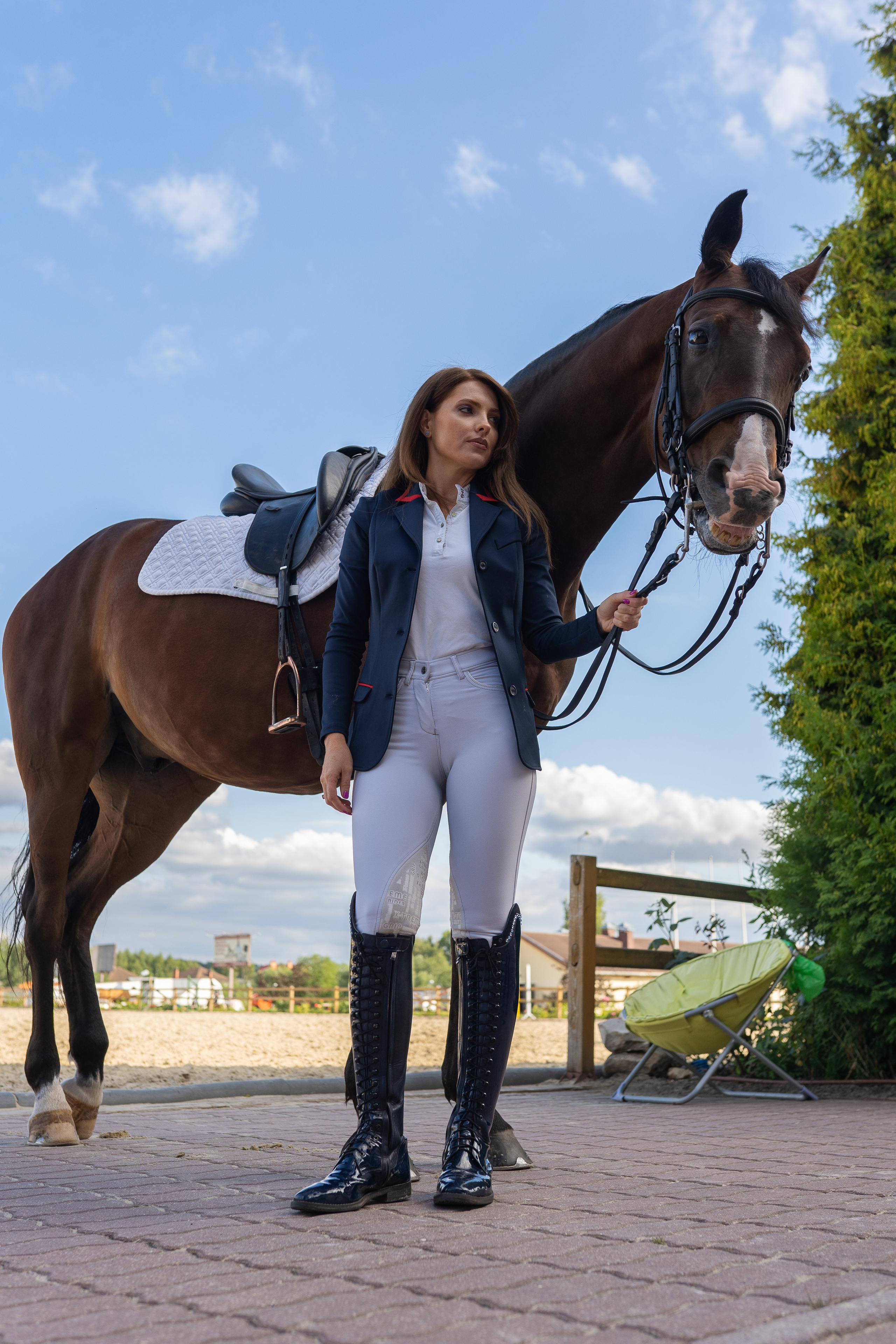 Алена, конный клуб Новый век. Свадебный фотограф в Москве Анна Полушина