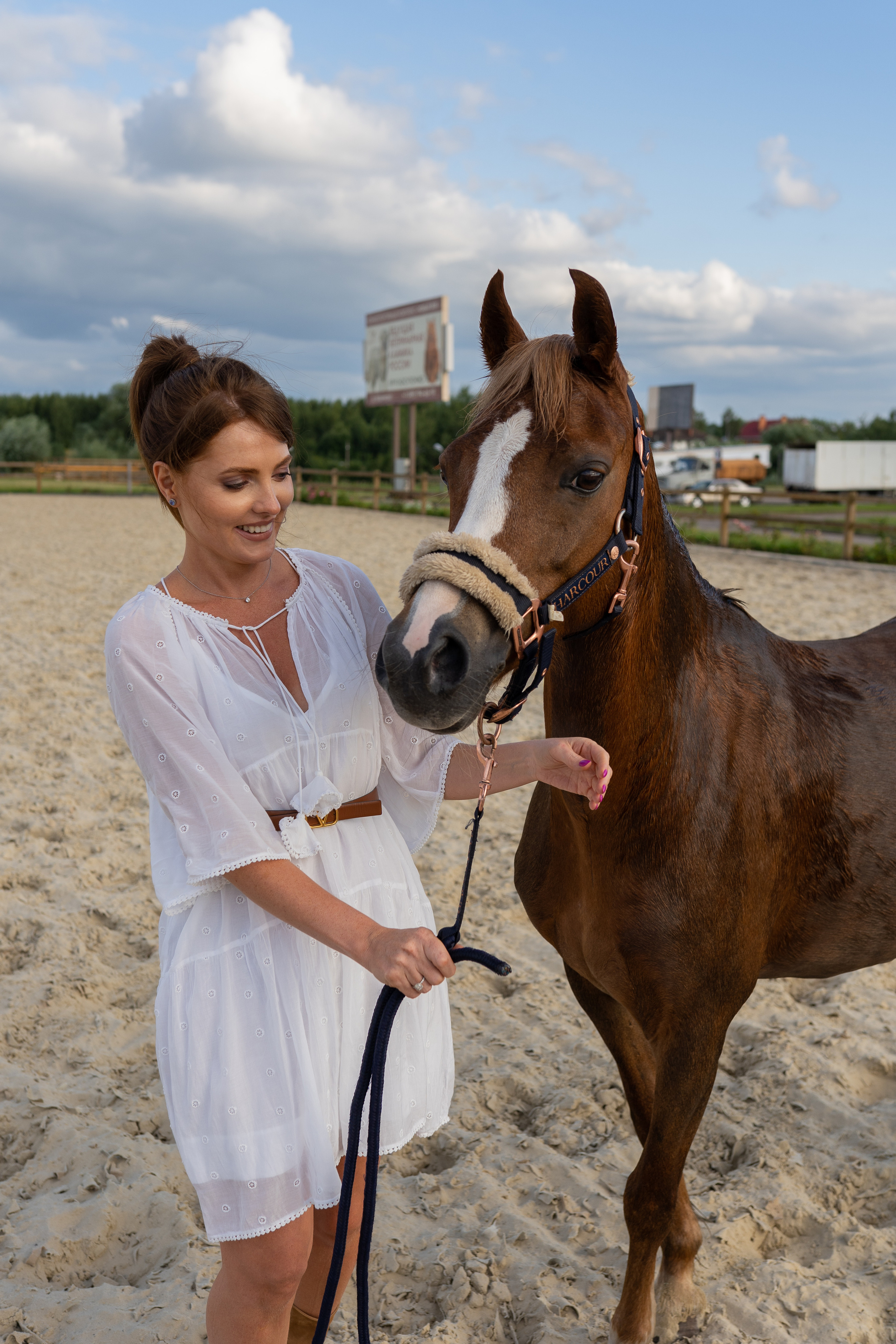 Алена, конный клуб Новый век. Свадебный фотограф в Москве Анна Полушина