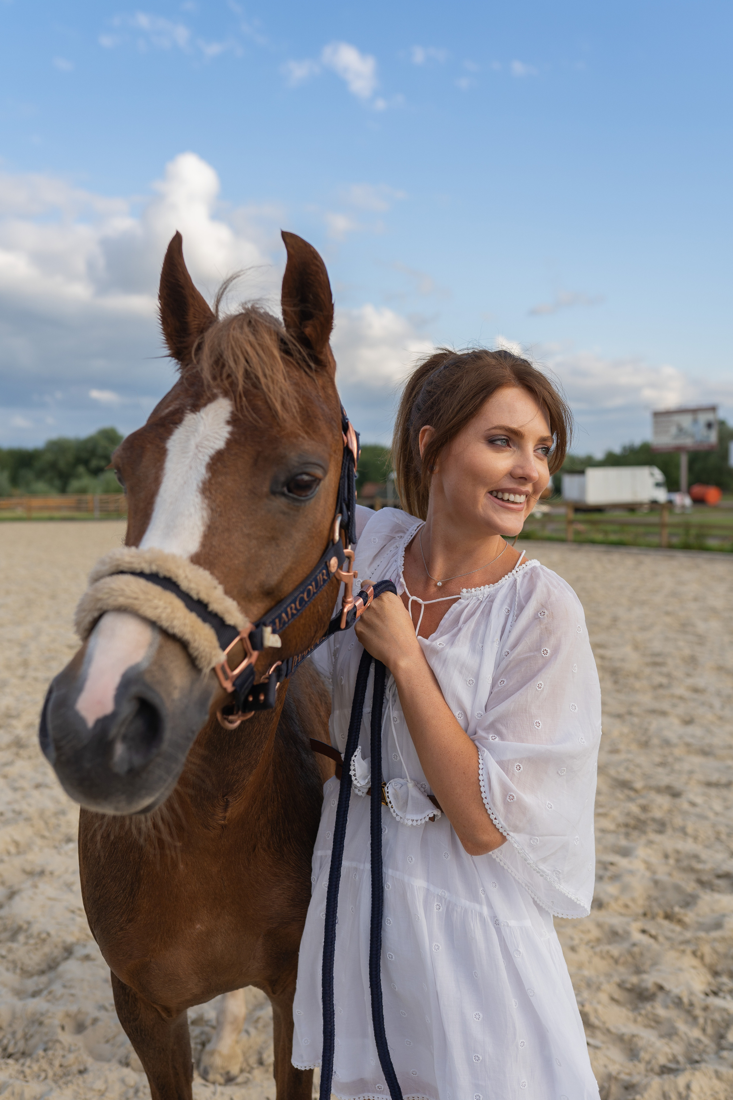Алена, конный клуб Новый век. Свадебный фотограф в Москве Анна Полушина