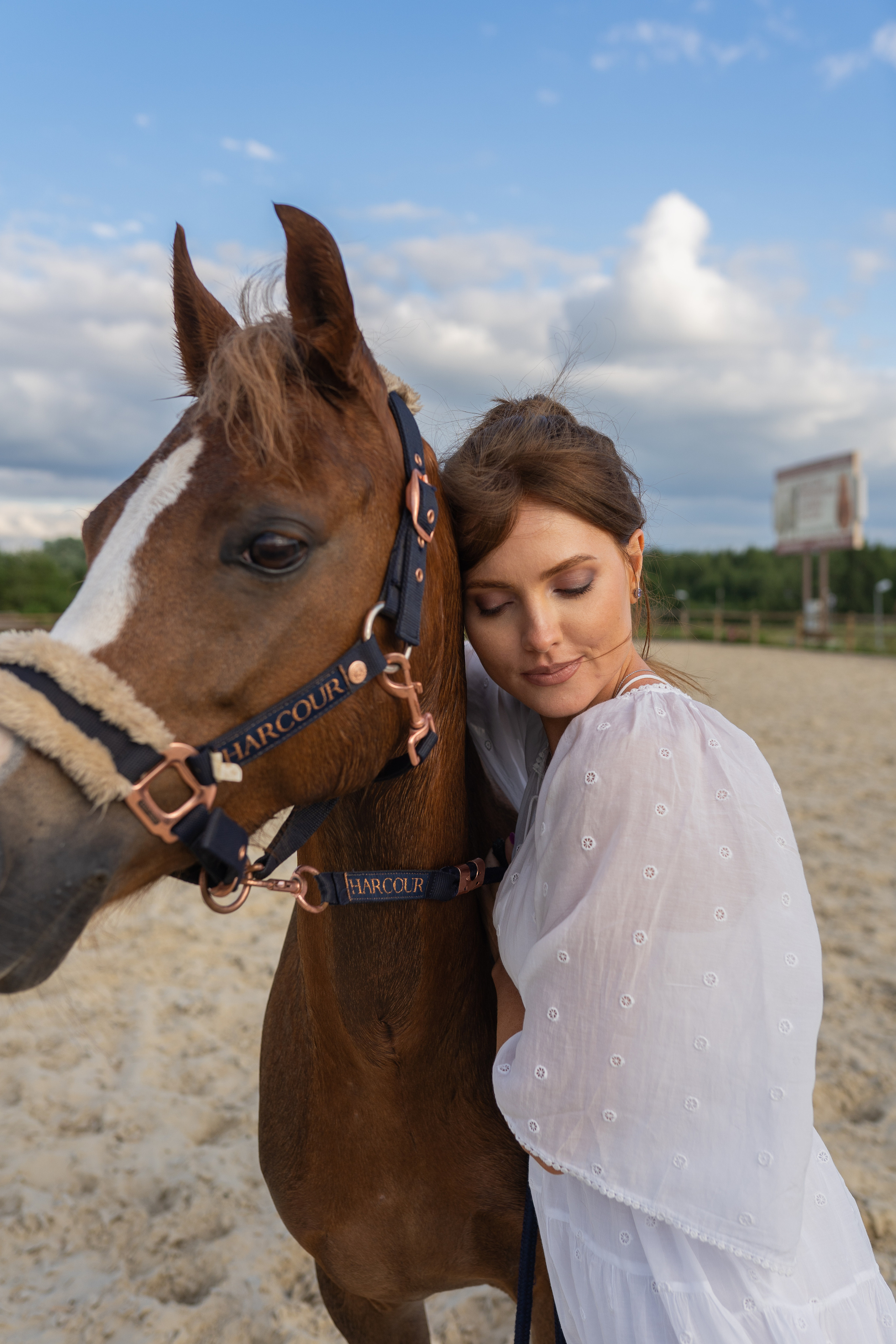 Алена, конный клуб Новый век. Свадебный фотограф в Москве Анна Полушина