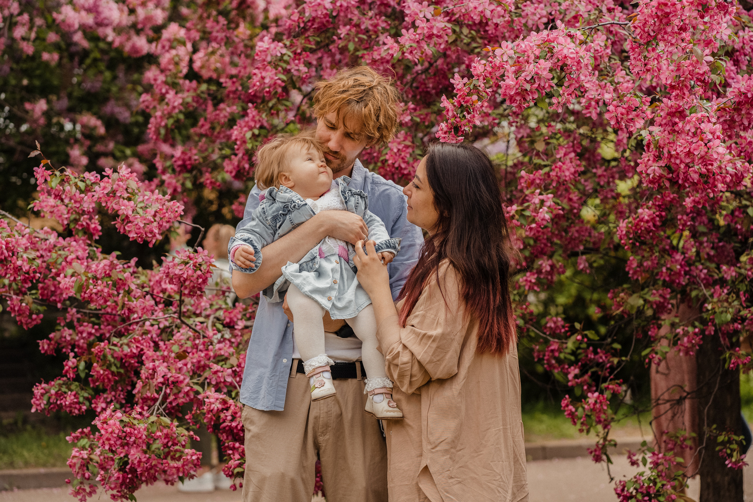 Семейная фотосессия в студии в Москве, семейный фотограф Анна Полушина. Свадебный фотограф в Москве Анна Полушина