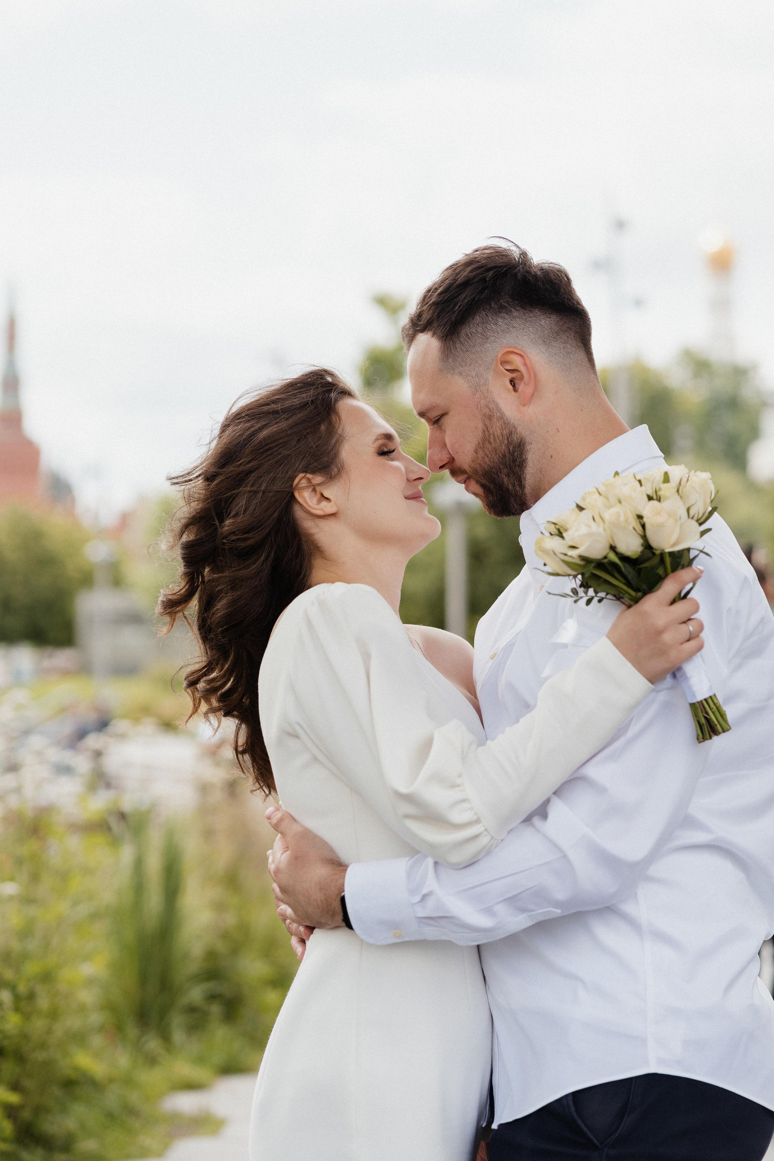 Свадебная фотосессия в Москве. Свадебный фотограф в Москве Анна Полушина