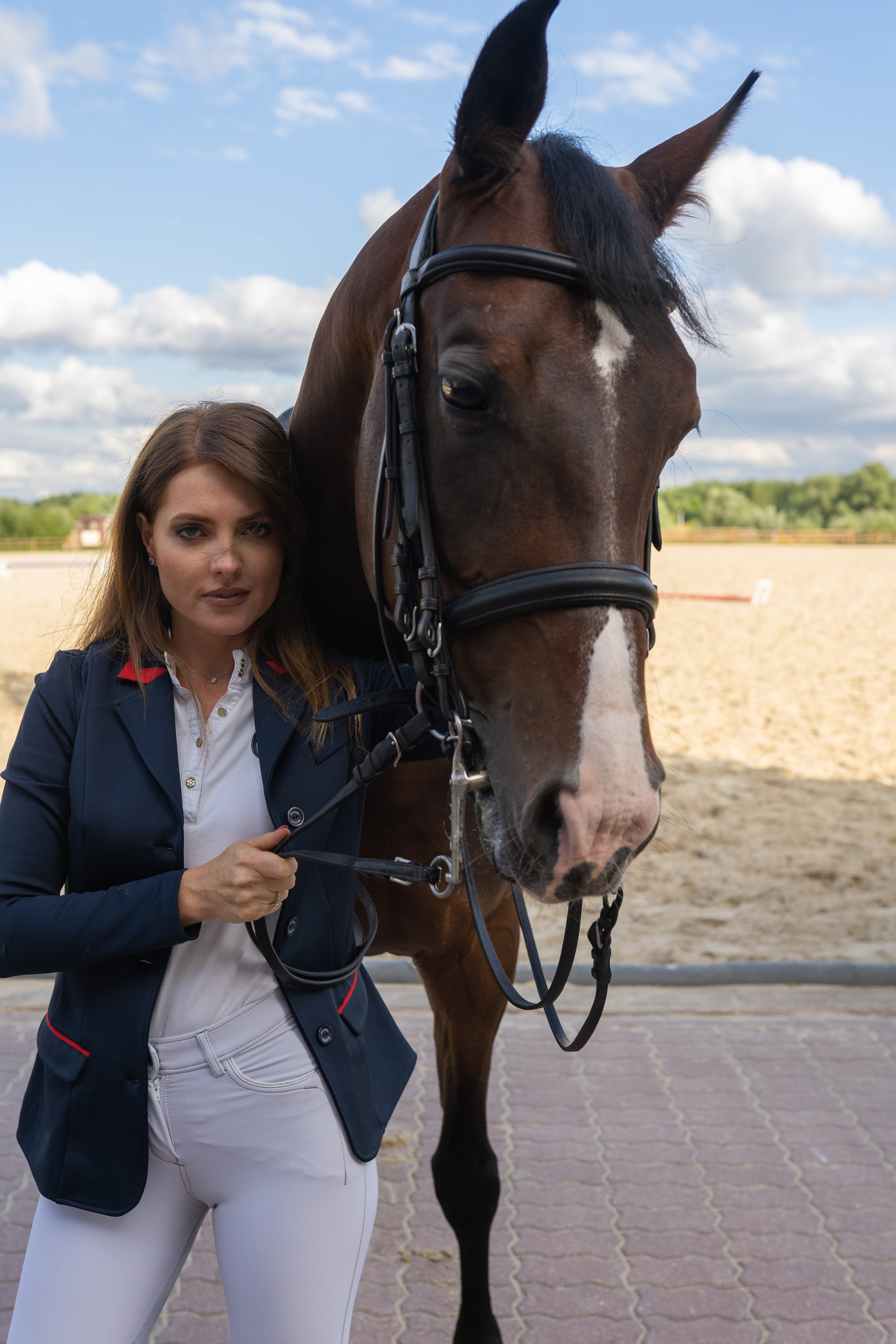 Алена, конный клуб Новый век. Свадебный фотограф в Москве Анна Полушина