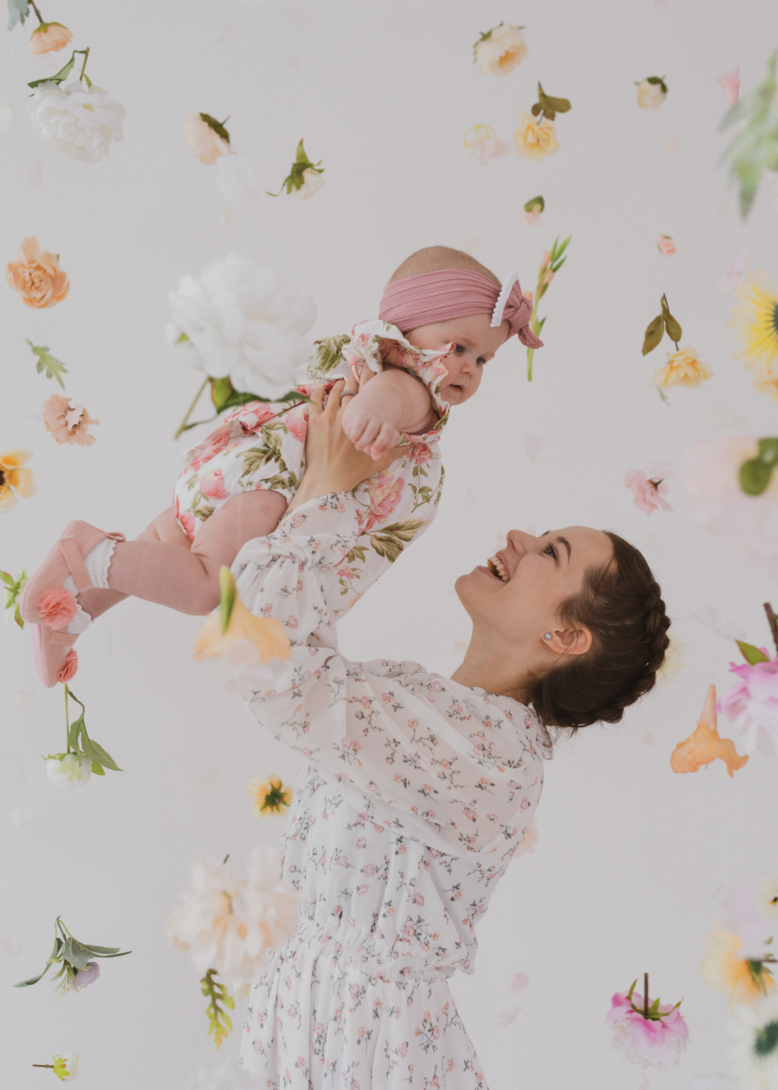 Семейная фотосессия в студии в Москве, семейный фотограф Анна Полушина. Свадебный фотограф в Москве Анна Полушина