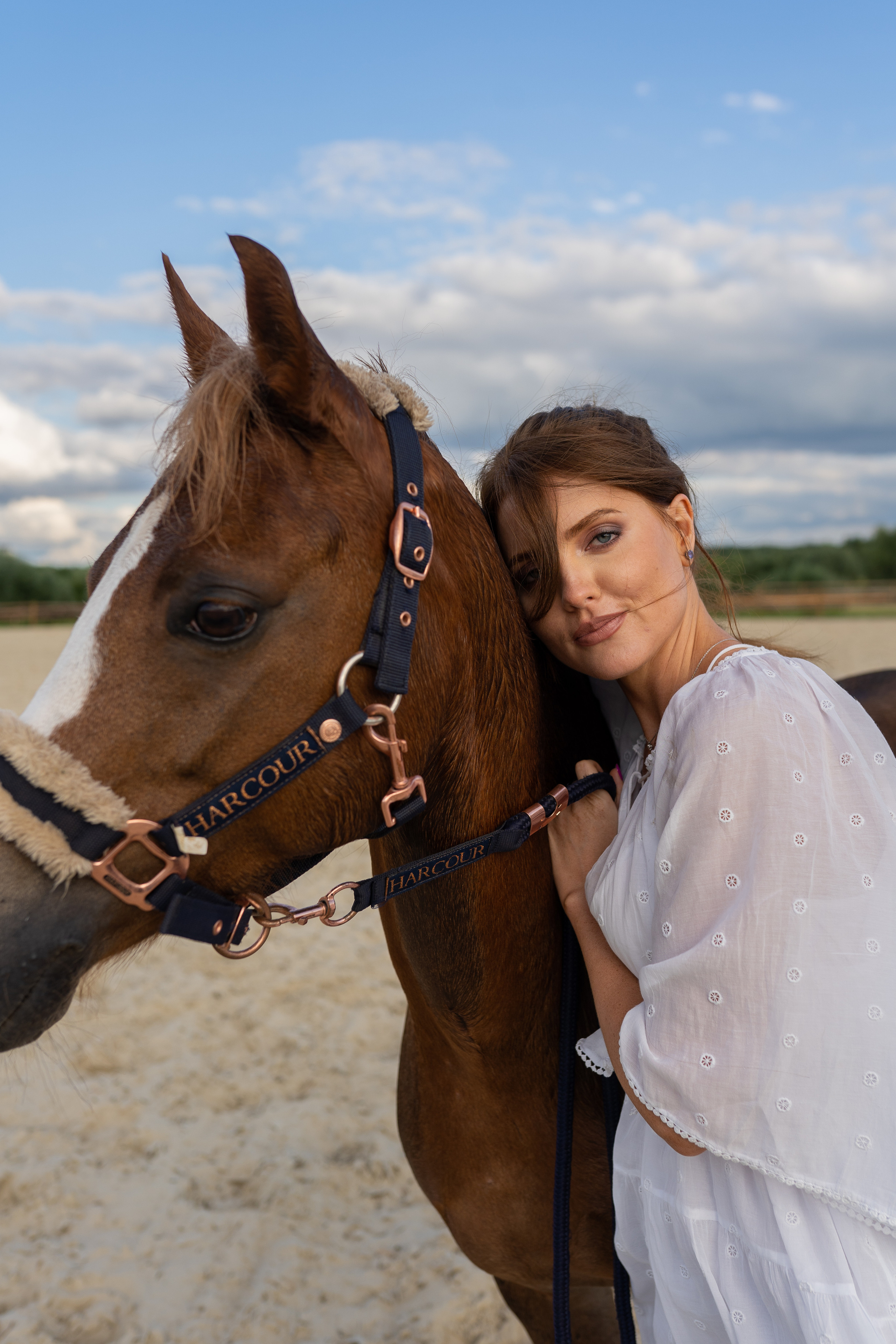 Алена, конный клуб Новый век. Свадебный фотограф в Москве Анна Полушина