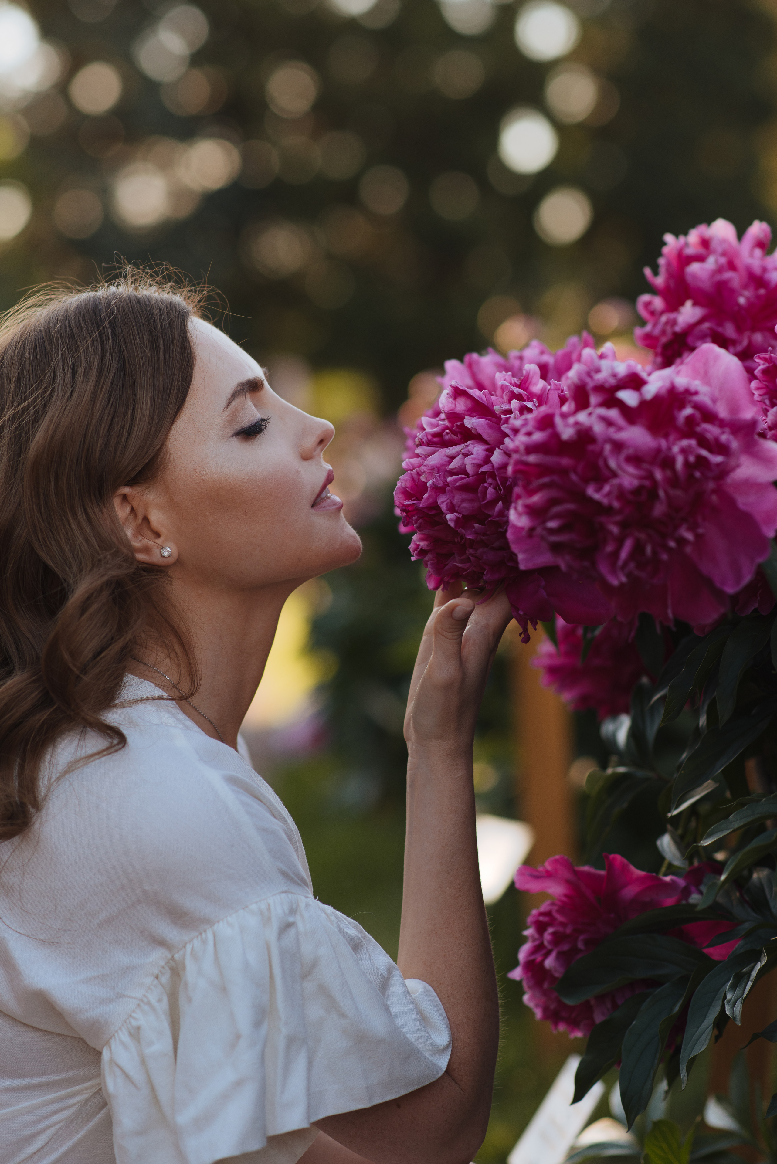 Алена, пионы. Свадебный фотограф в Москве Анна Полушина