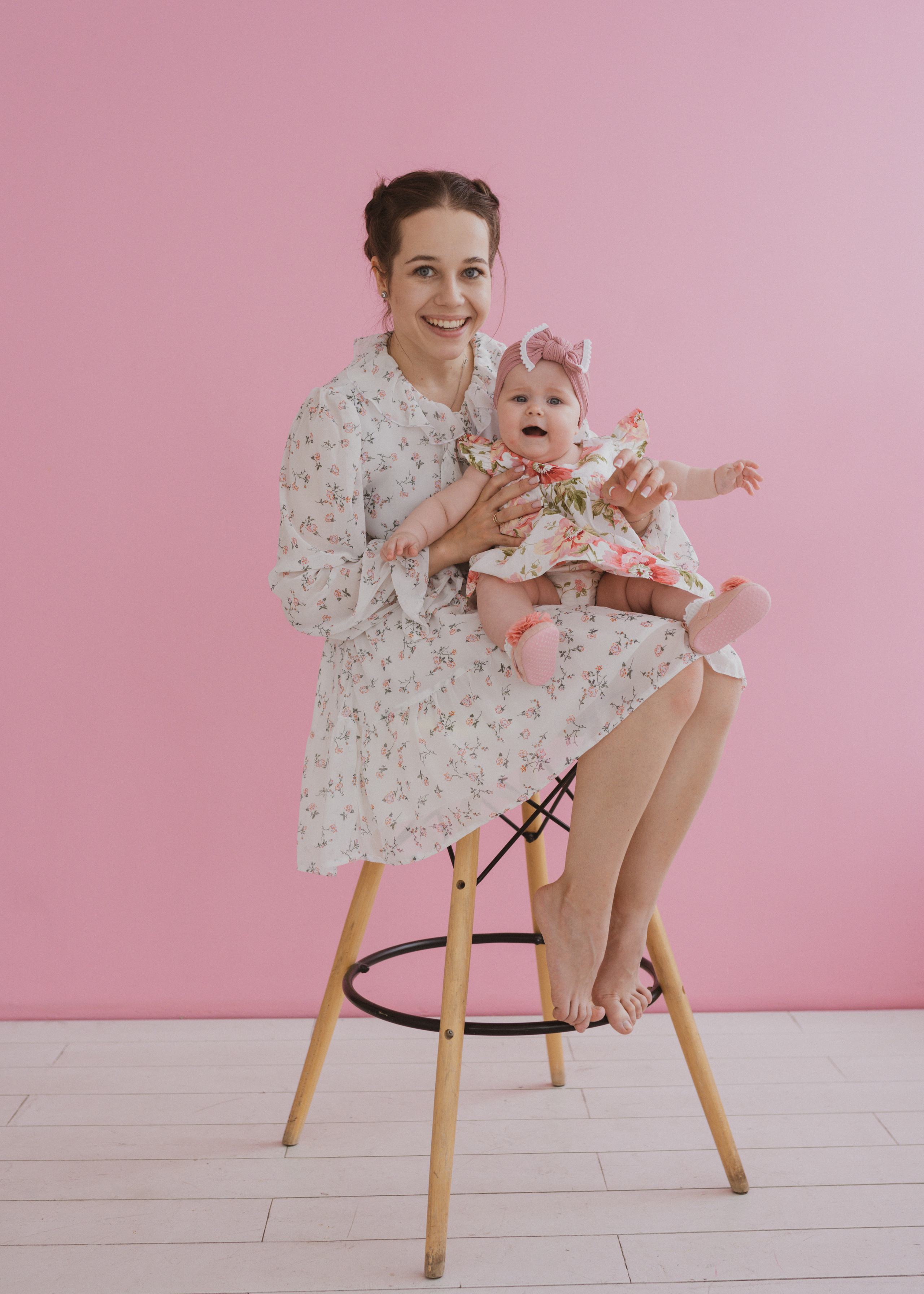 Семейная фотосессия в студии в Москве, семейный фотограф Анна Полушина. Свадебный фотограф в Москве Анна Полушина