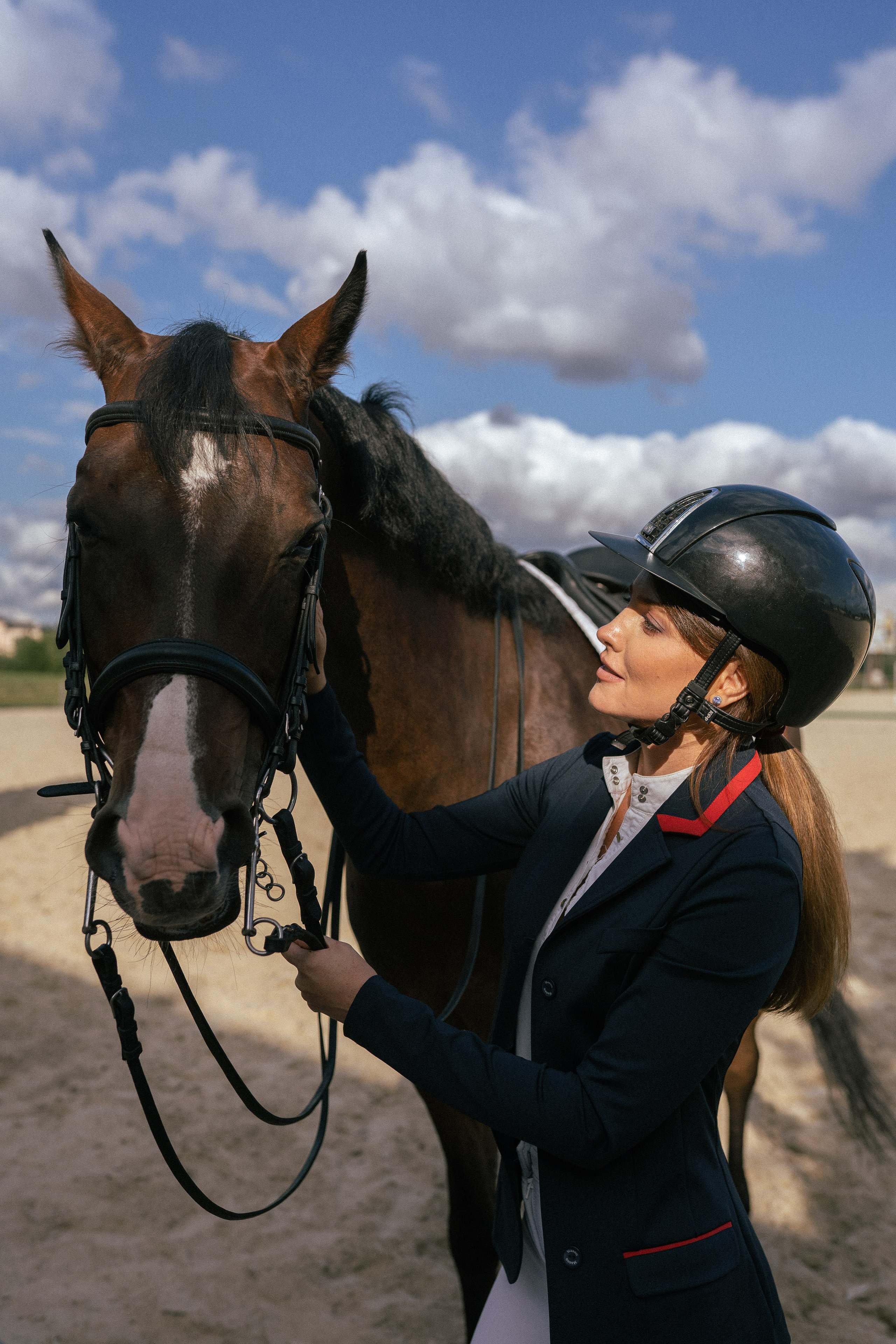 Алена, конный клуб Новый век. Свадебный фотограф в Москве Анна Полушина