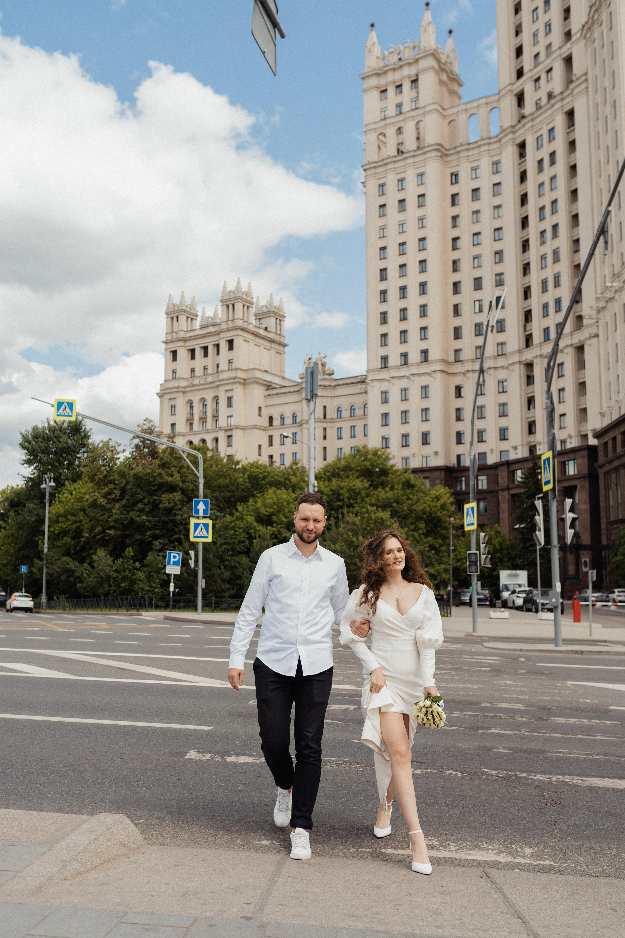 Свадебная фотосессия в Москве. Свадебный фотограф в Москве Анна Полушина