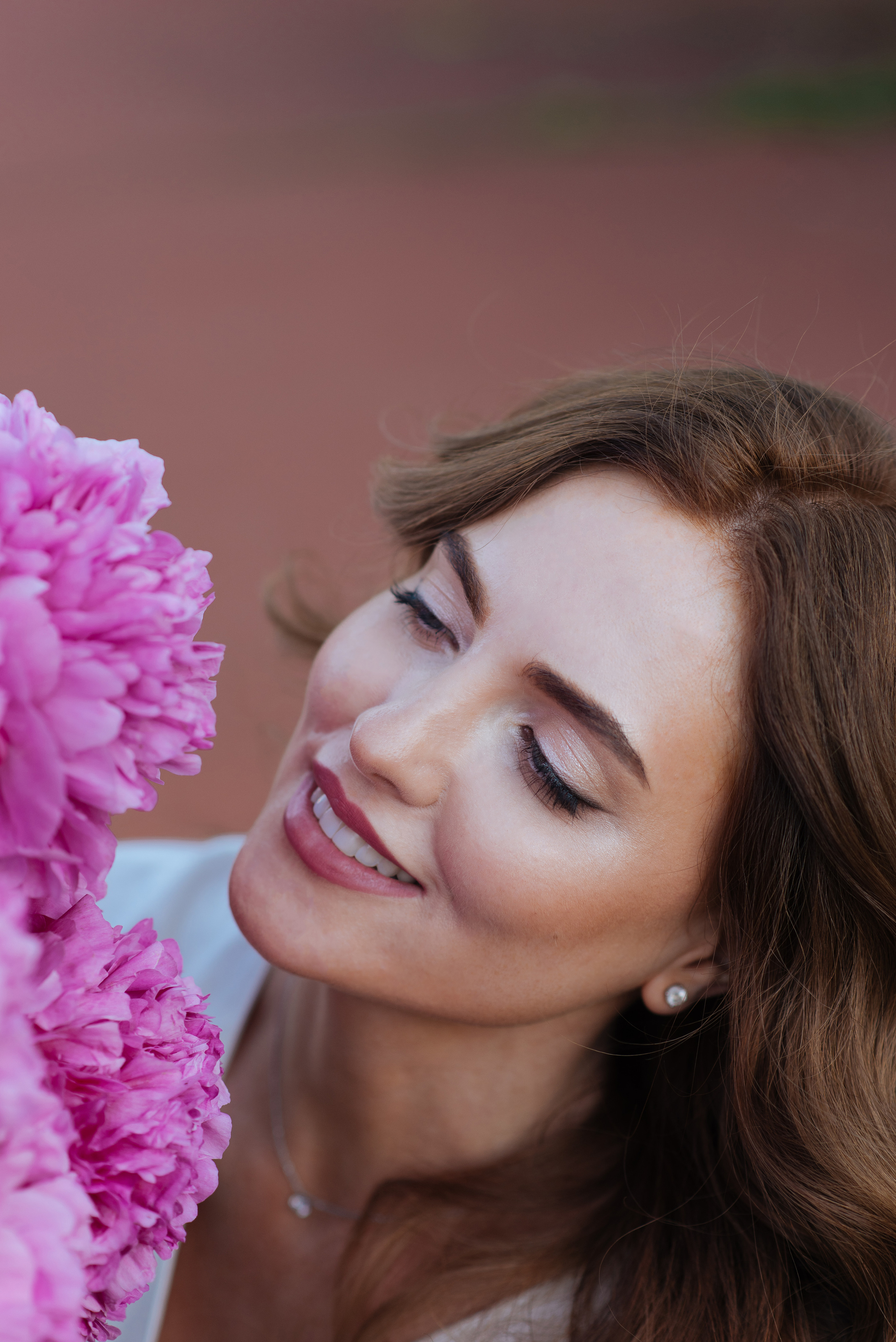 Алена, пионы. Свадебный фотограф в Москве Анна Полушина