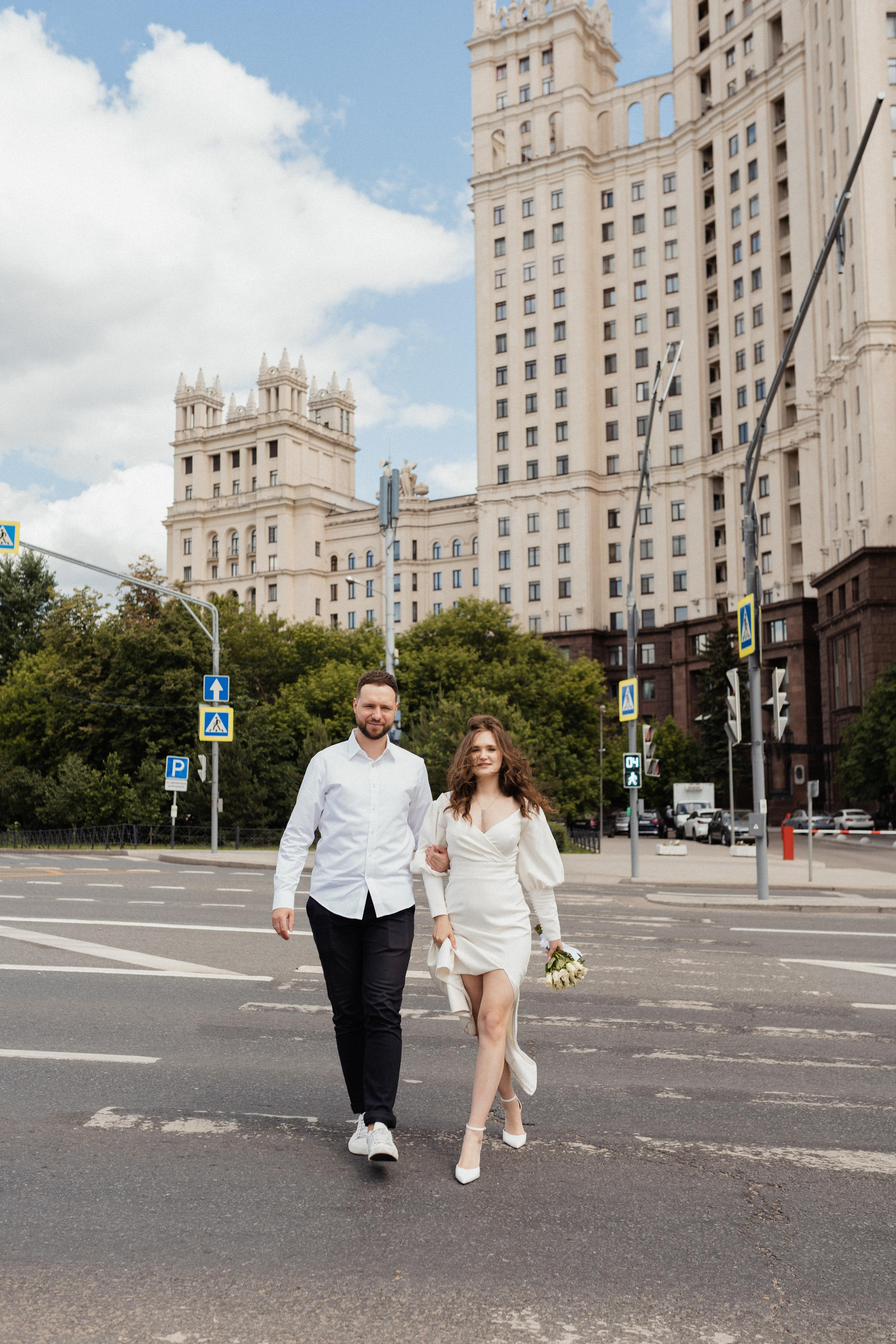 Свадебная фотосессия в Москве. Свадебный фотограф в Москве Анна Полушина